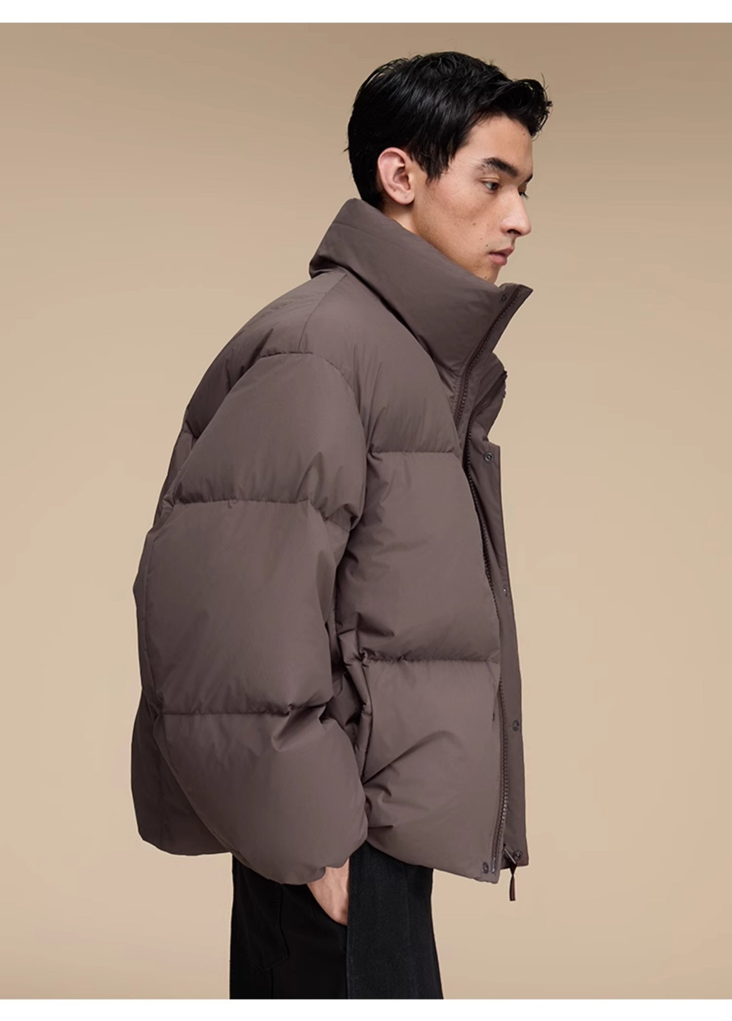 Short Loose Down Jacket