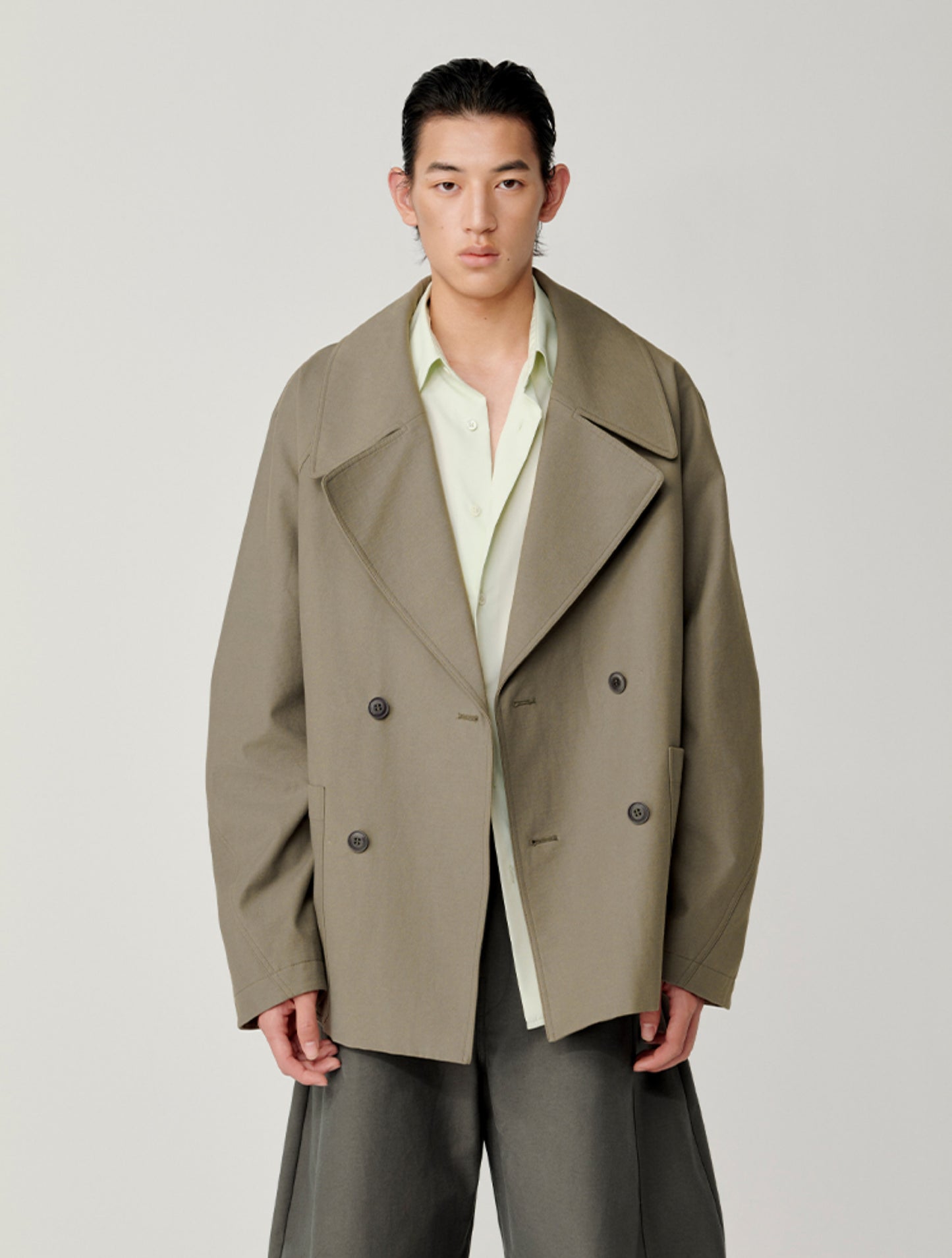 Double-breasted Casual Jacket