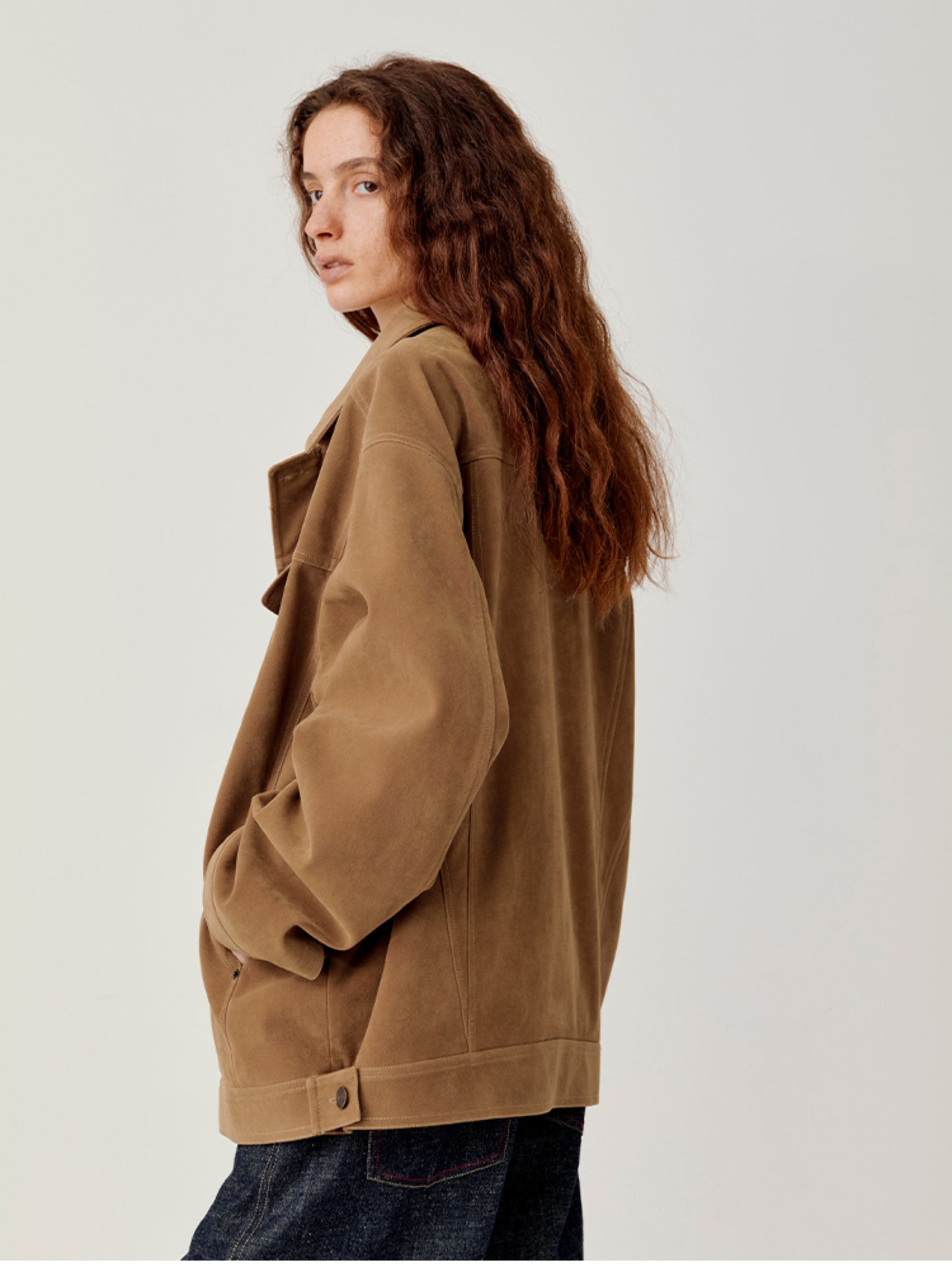 Wide Double Pocket Jacket