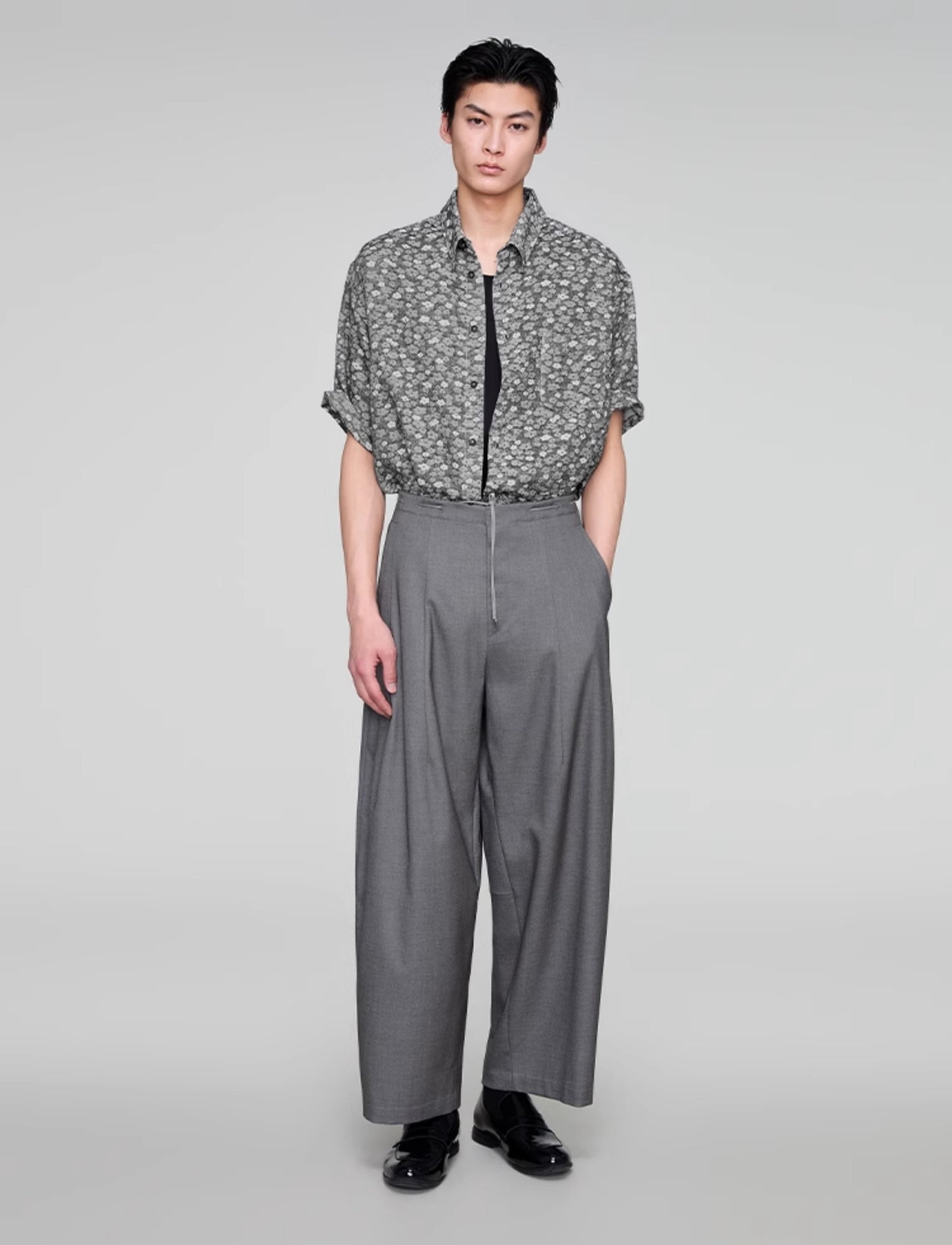 Retro Standard Collar Shirt