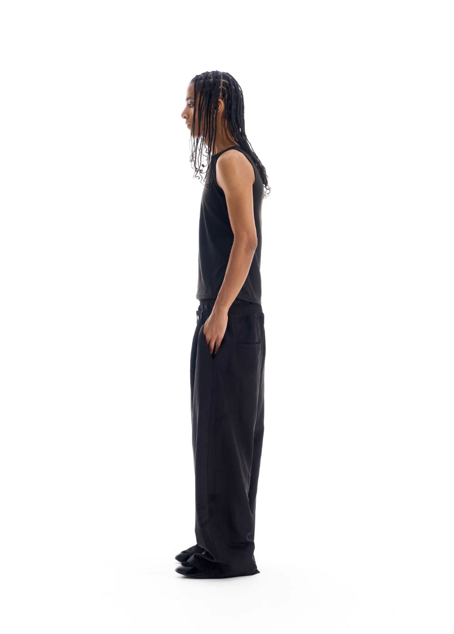 Double-Waist Casual Pants