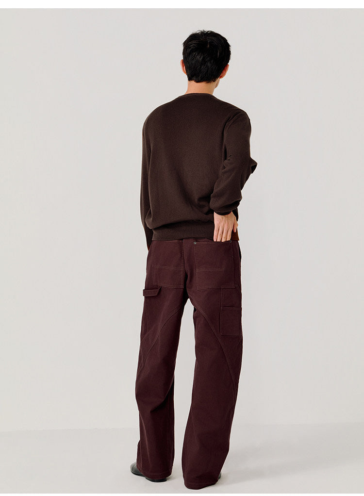 Patch Pocket Workwear Pants