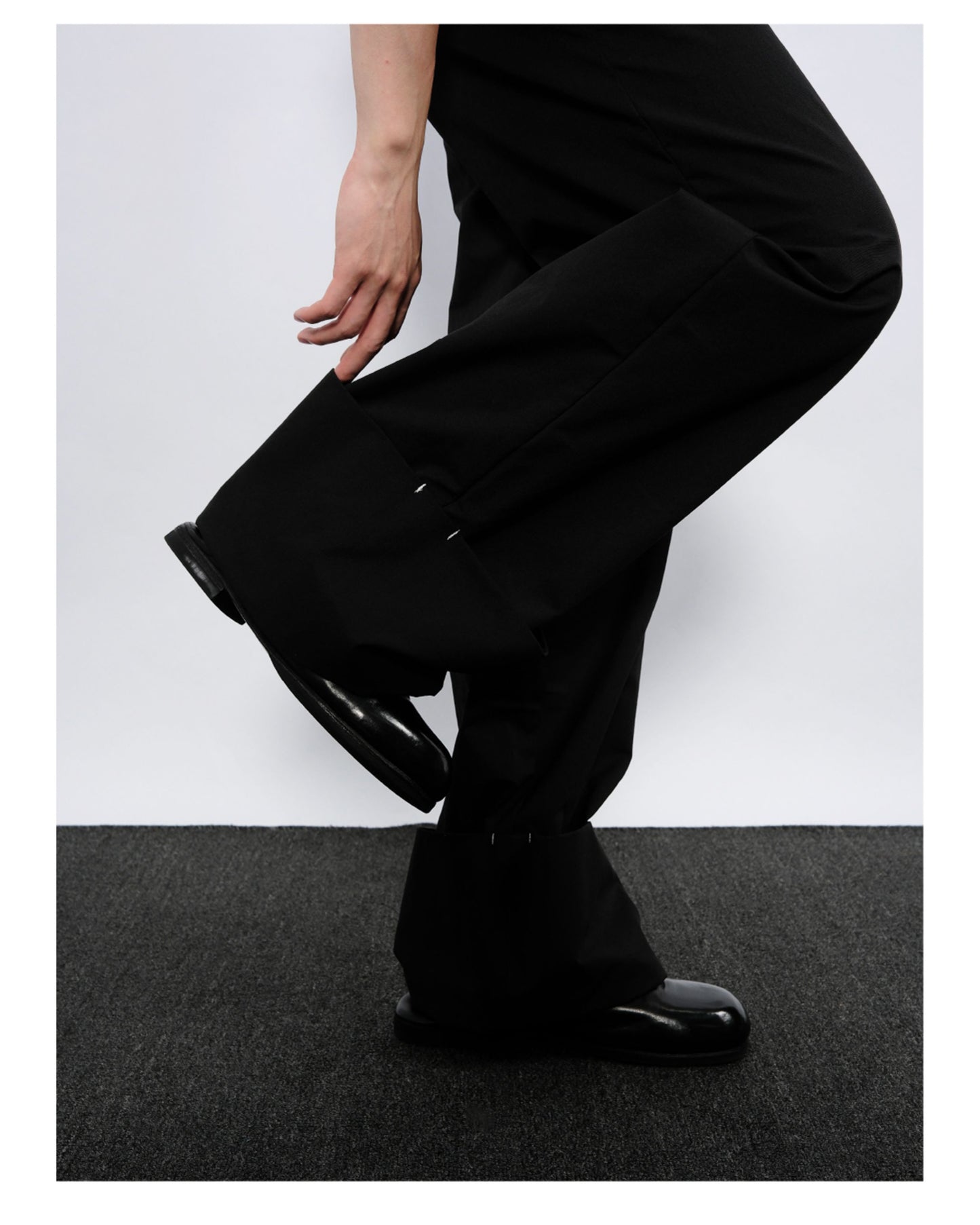 Straight-Leg Casual Pants