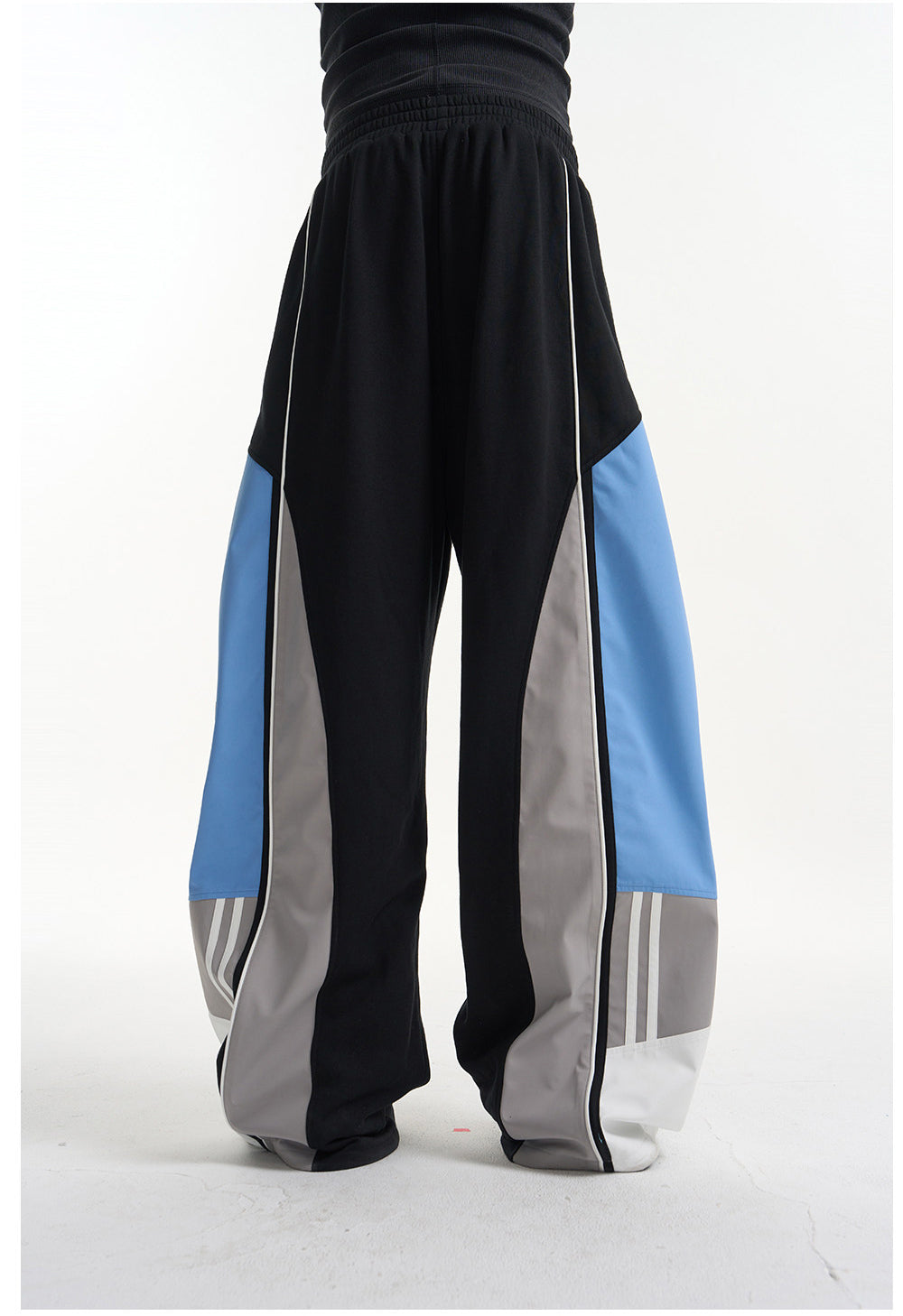 Embroidered Sporty Casual Pants