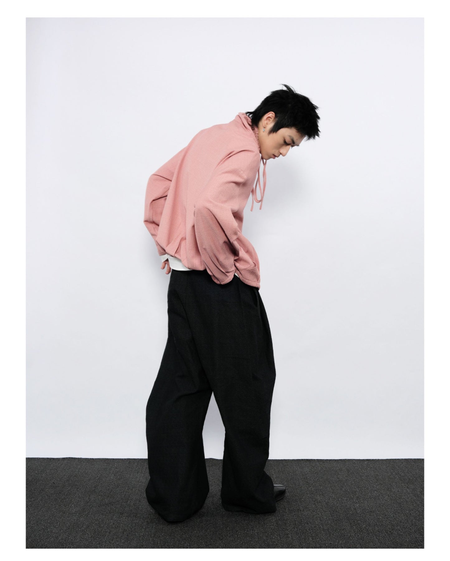 Double-pleated jacket