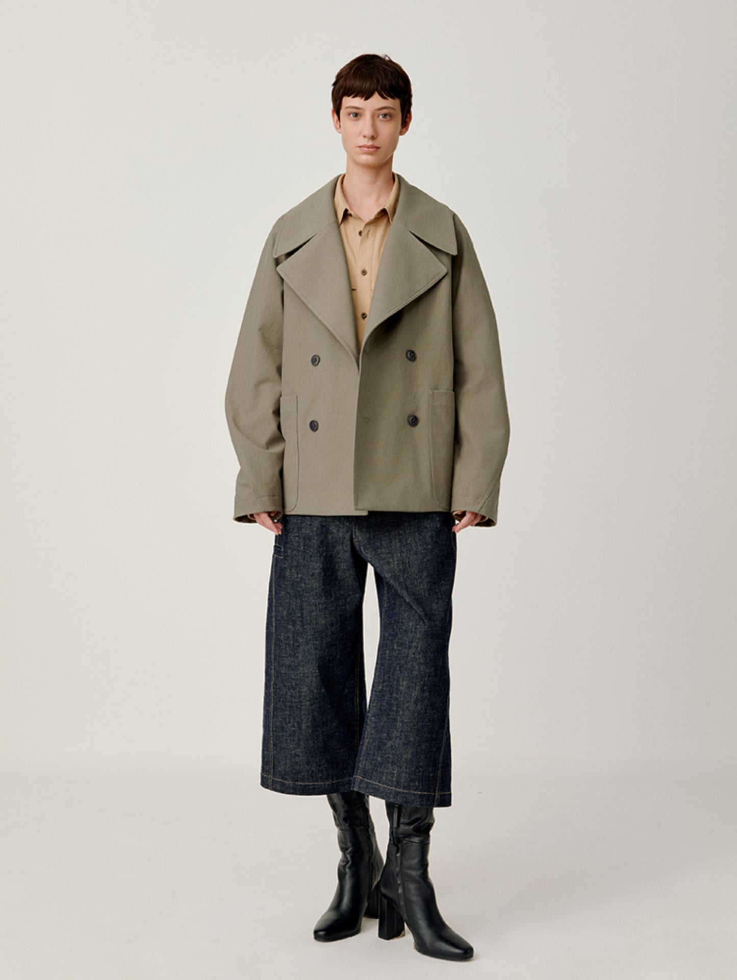 Double-breasted Casual Jacket