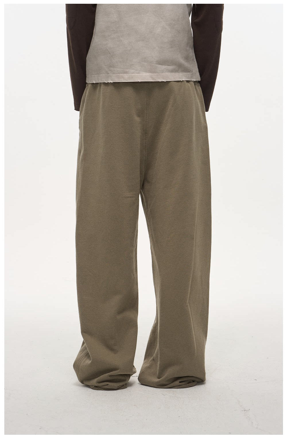 Wash-Distressed Digital Appliqué Sweatpants