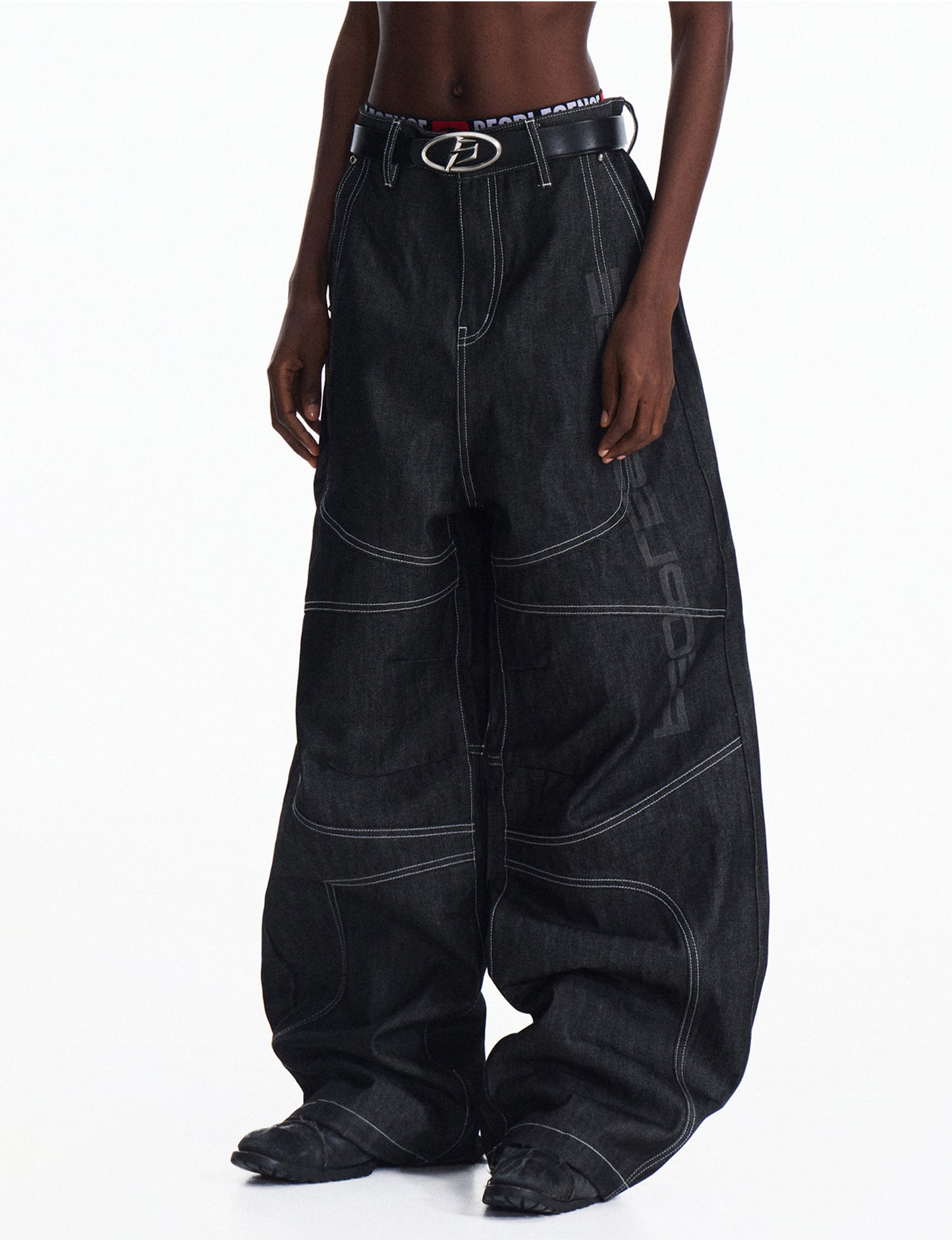 Racing Style Raw Denim