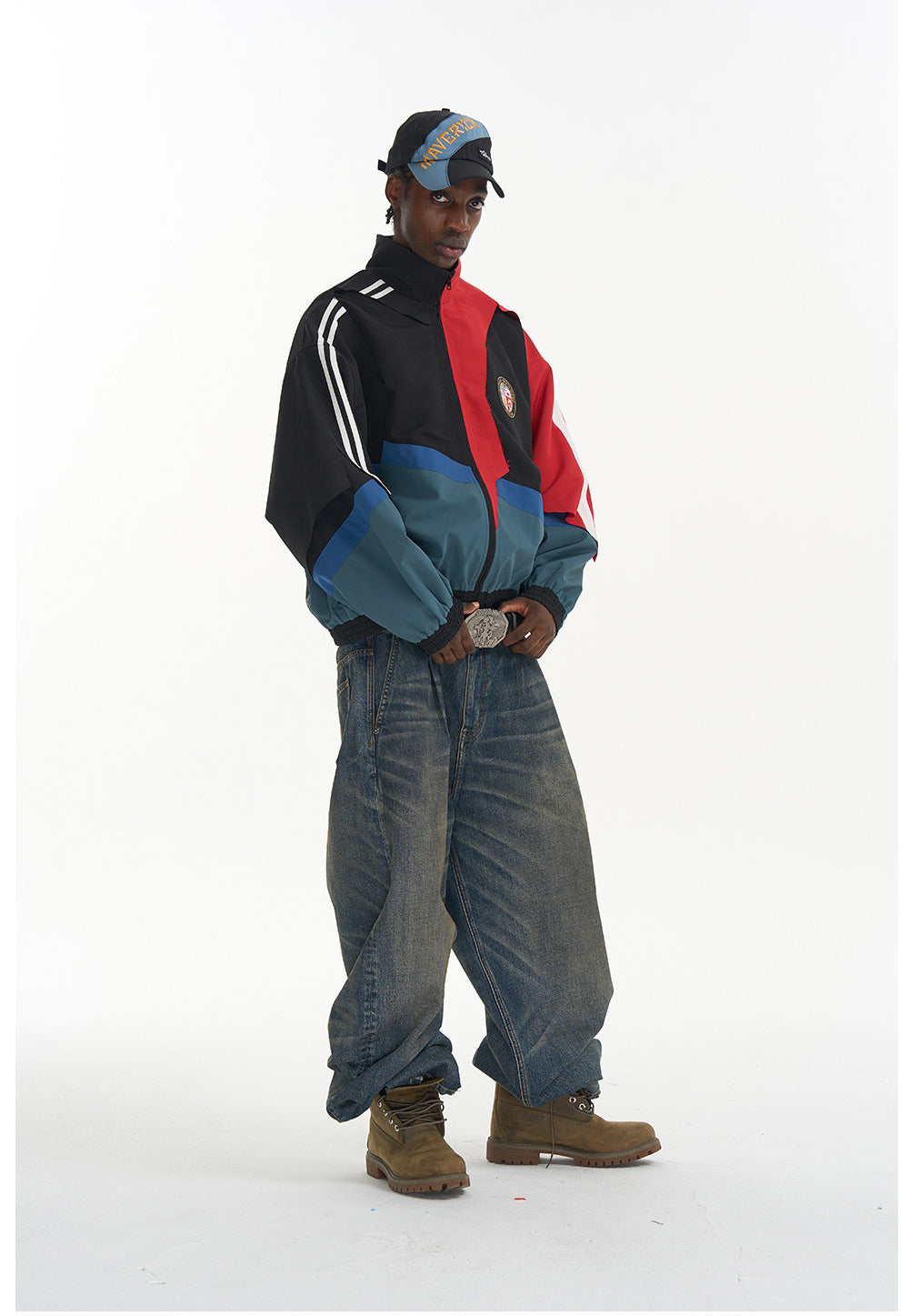 Color Block Sports Jacket