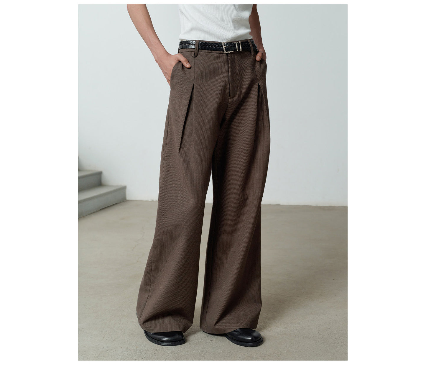 A-line flared pants
