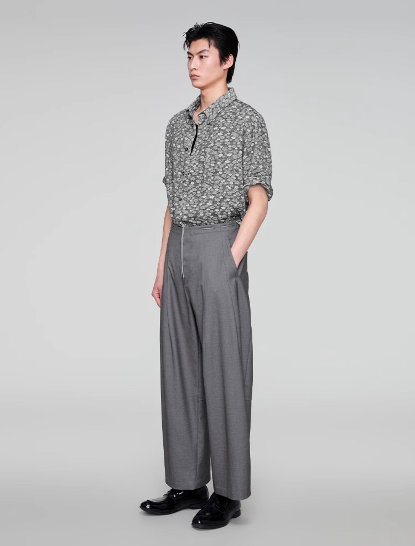 Retro Standard Collar Shirt