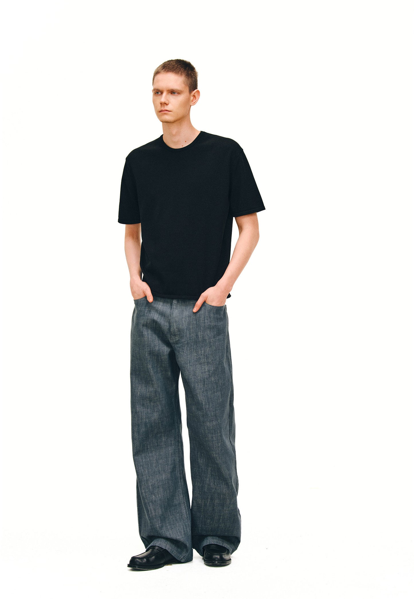Cotton-Mulberry Silk T-Shirt