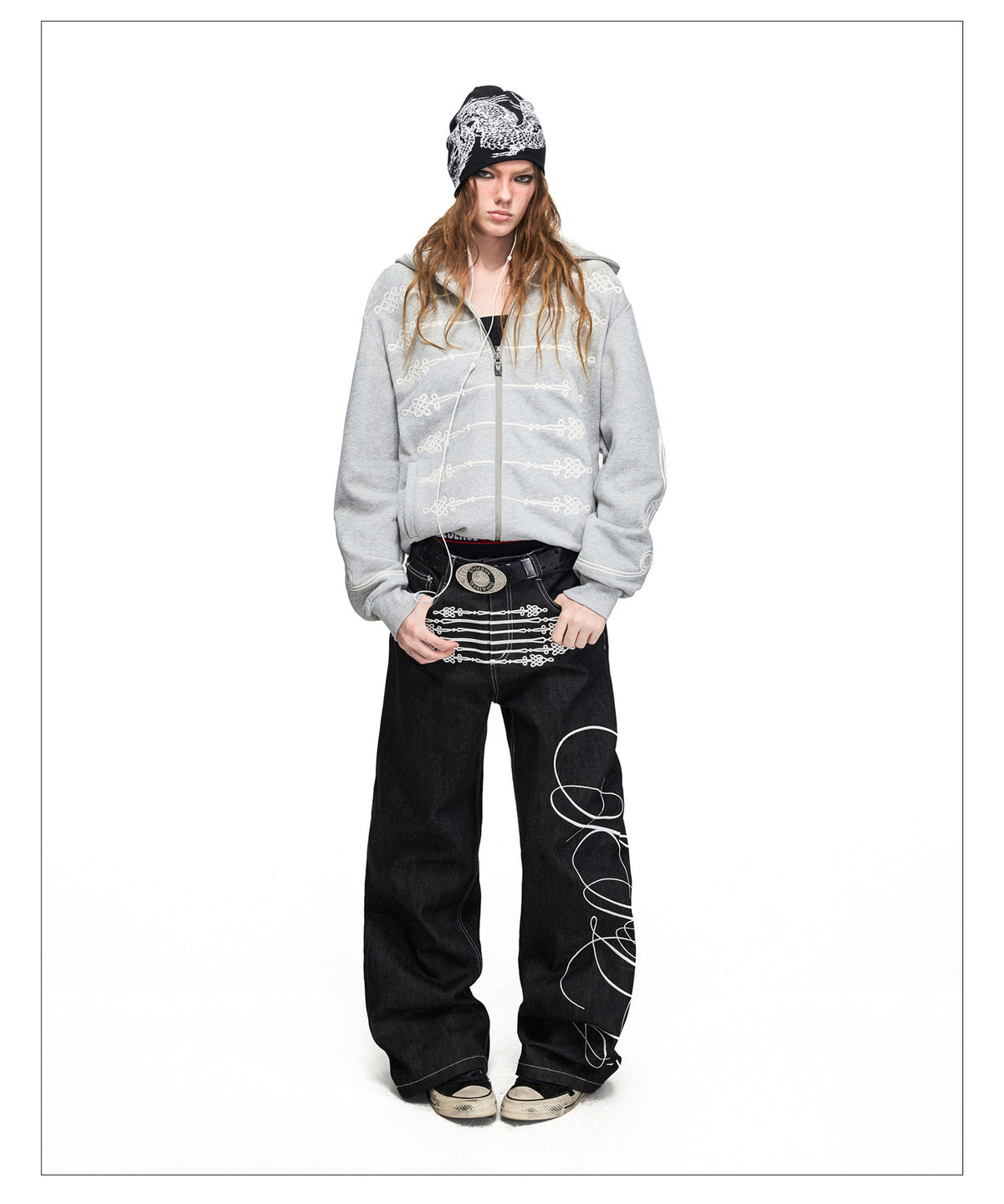 Napoleon Hooded Zip-Up Sweatshirt