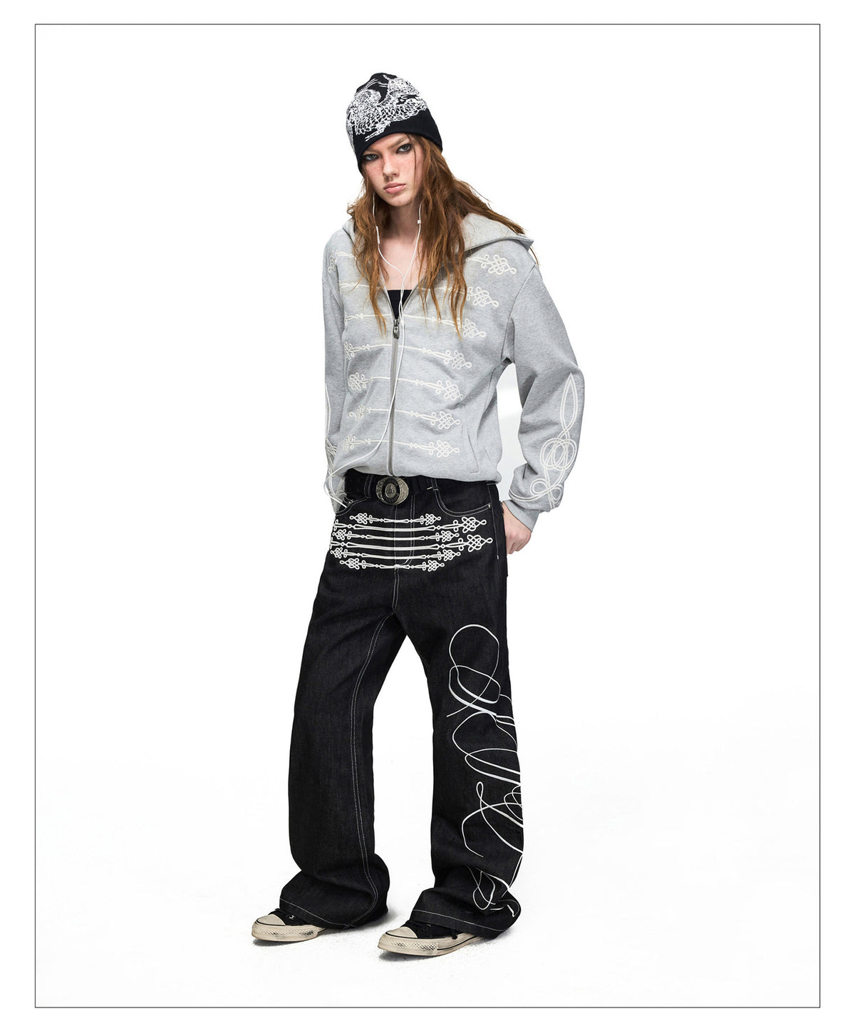 Napoleon Hooded Zip-Up Sweatshirt
