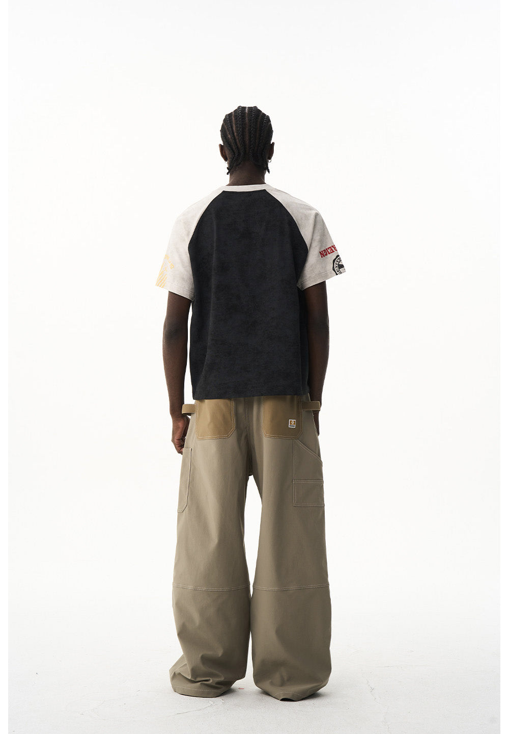 Wax Print Raglan T-Shirt