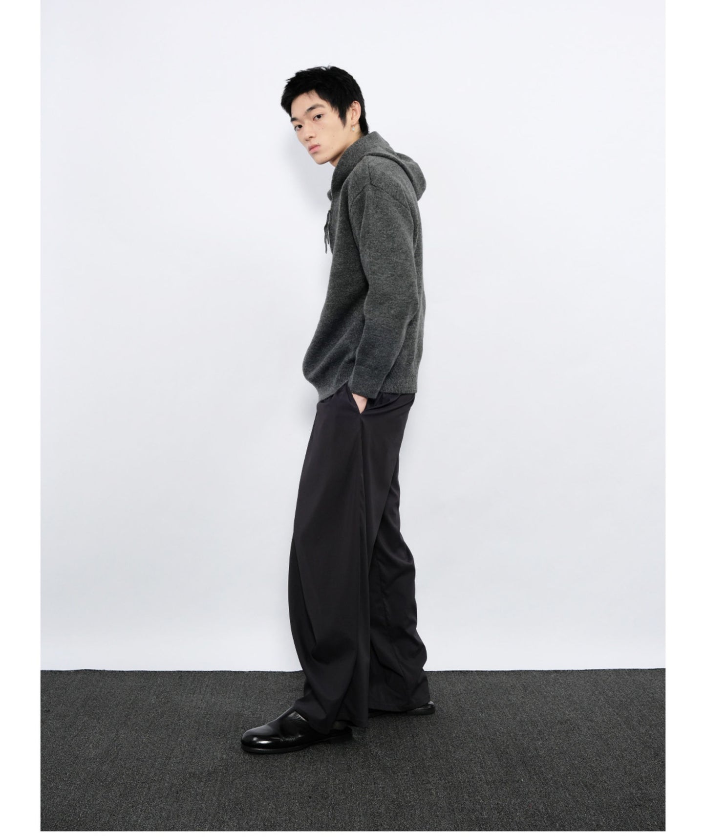 Hooded Pullover Sweater