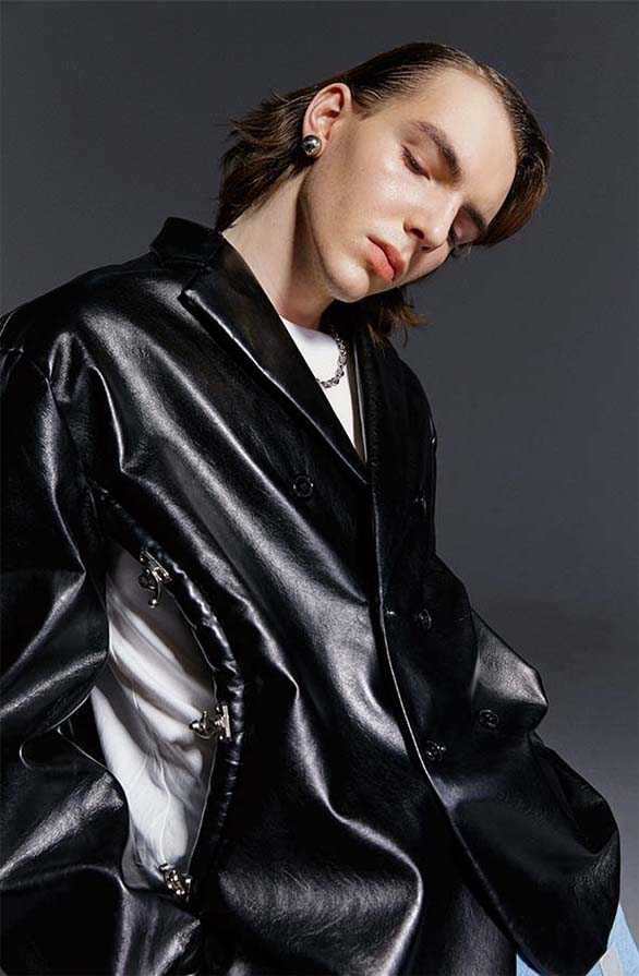 Independent Design Leather Jacket