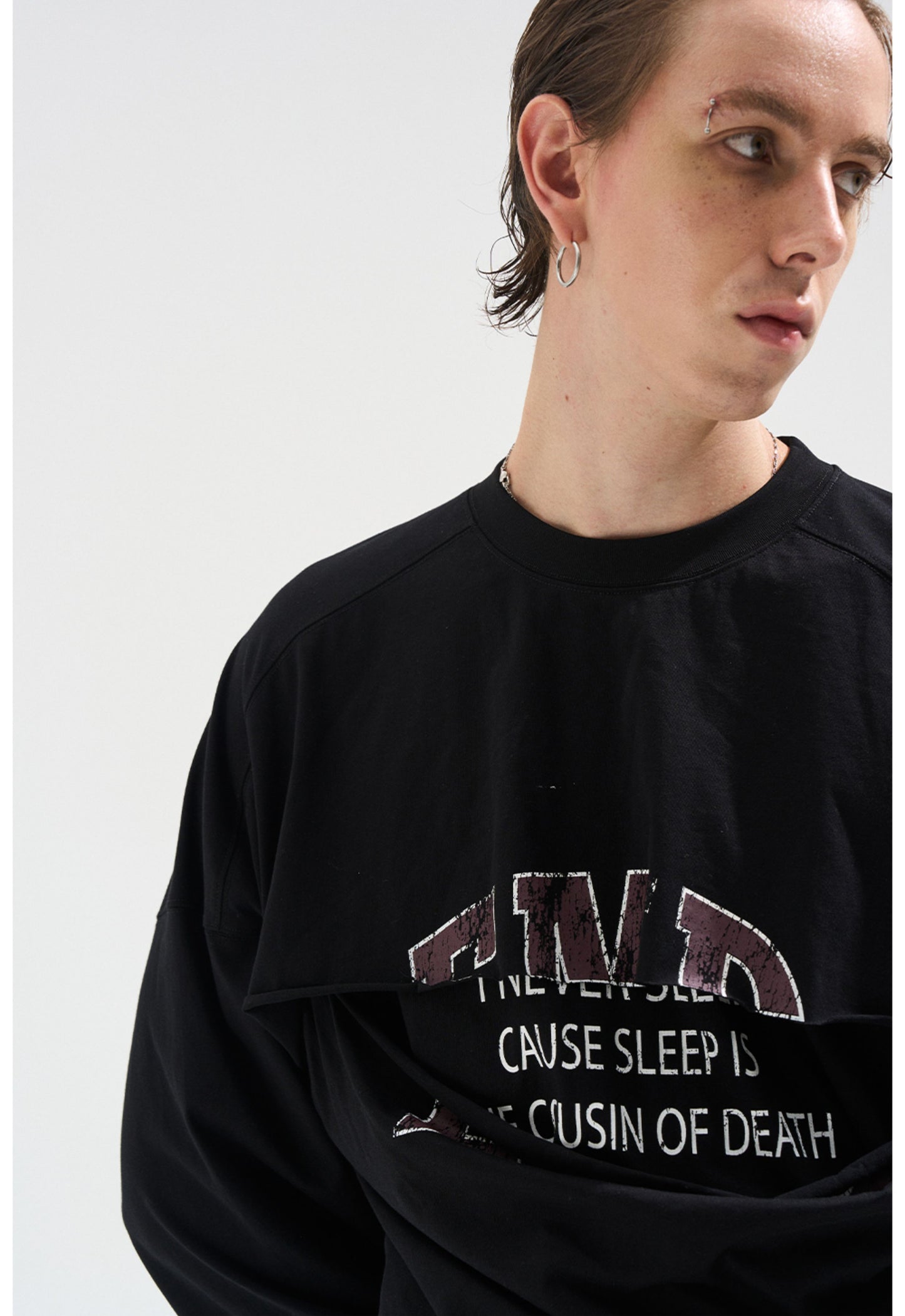 Double-layer T-shirt