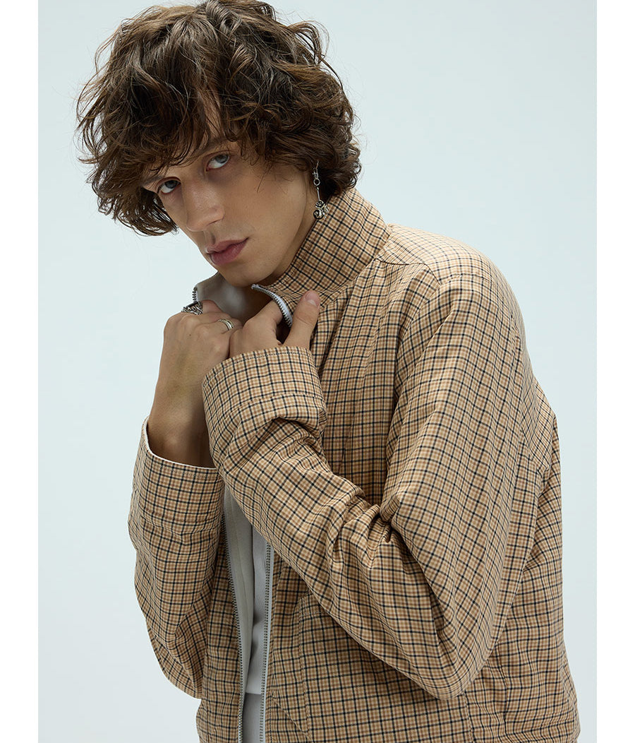 Reversible embroidered jacket