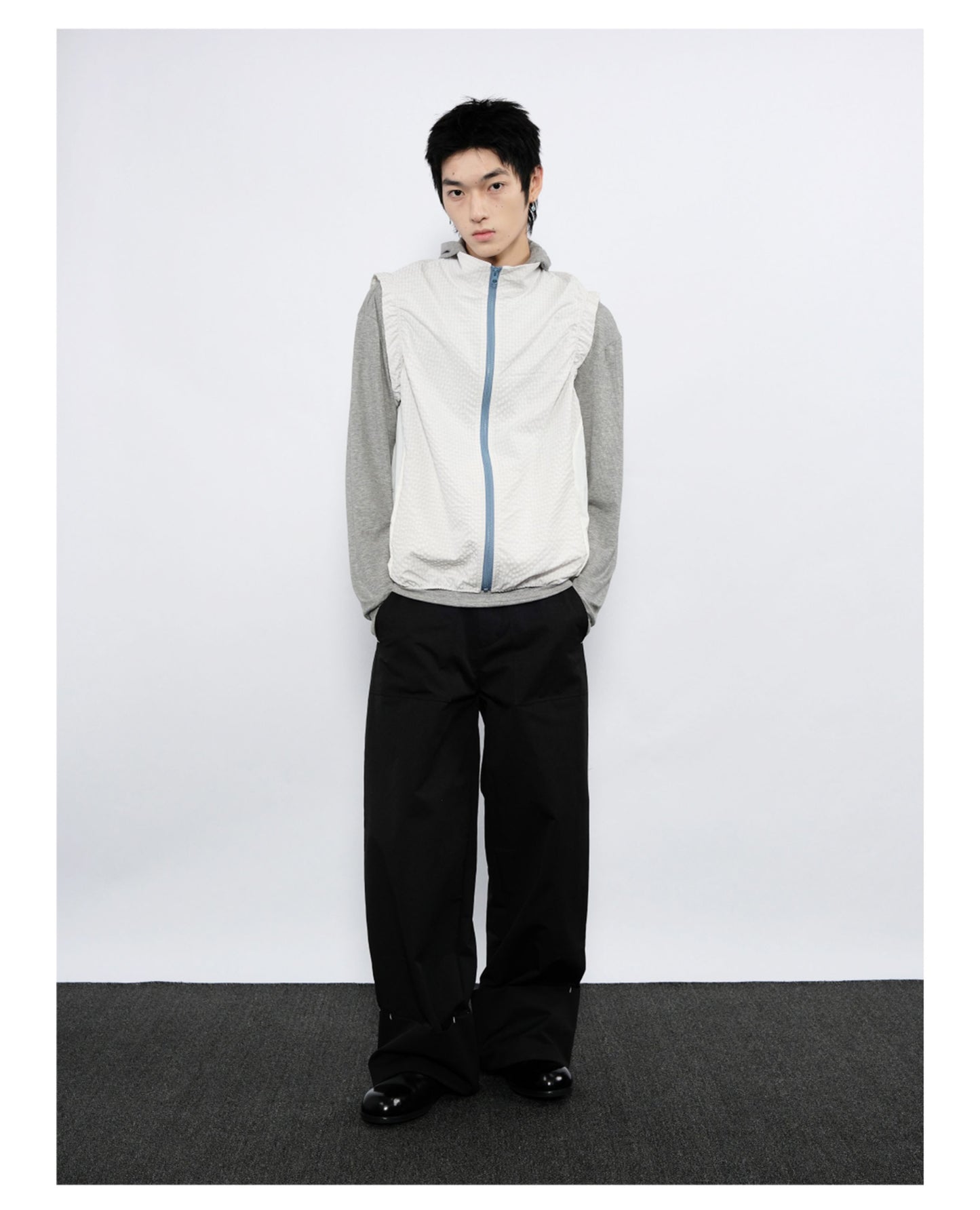 Straight-Leg Casual Pants