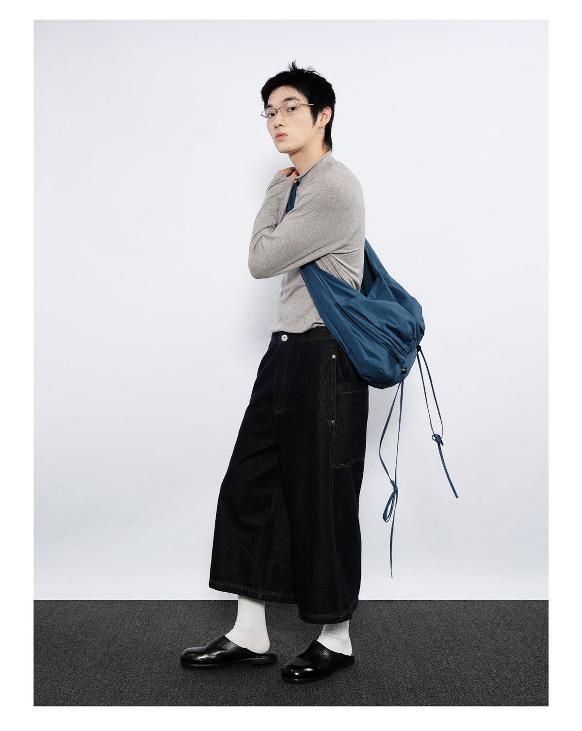 Drawstring Shoulder Bag