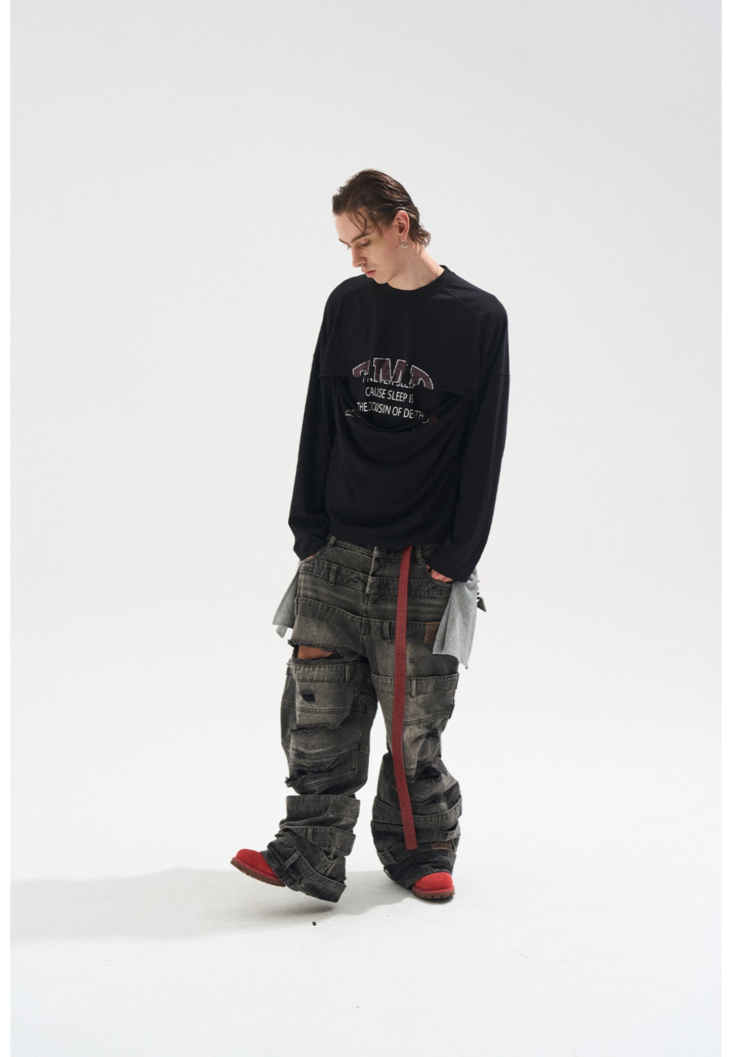 Double-layer T-shirt