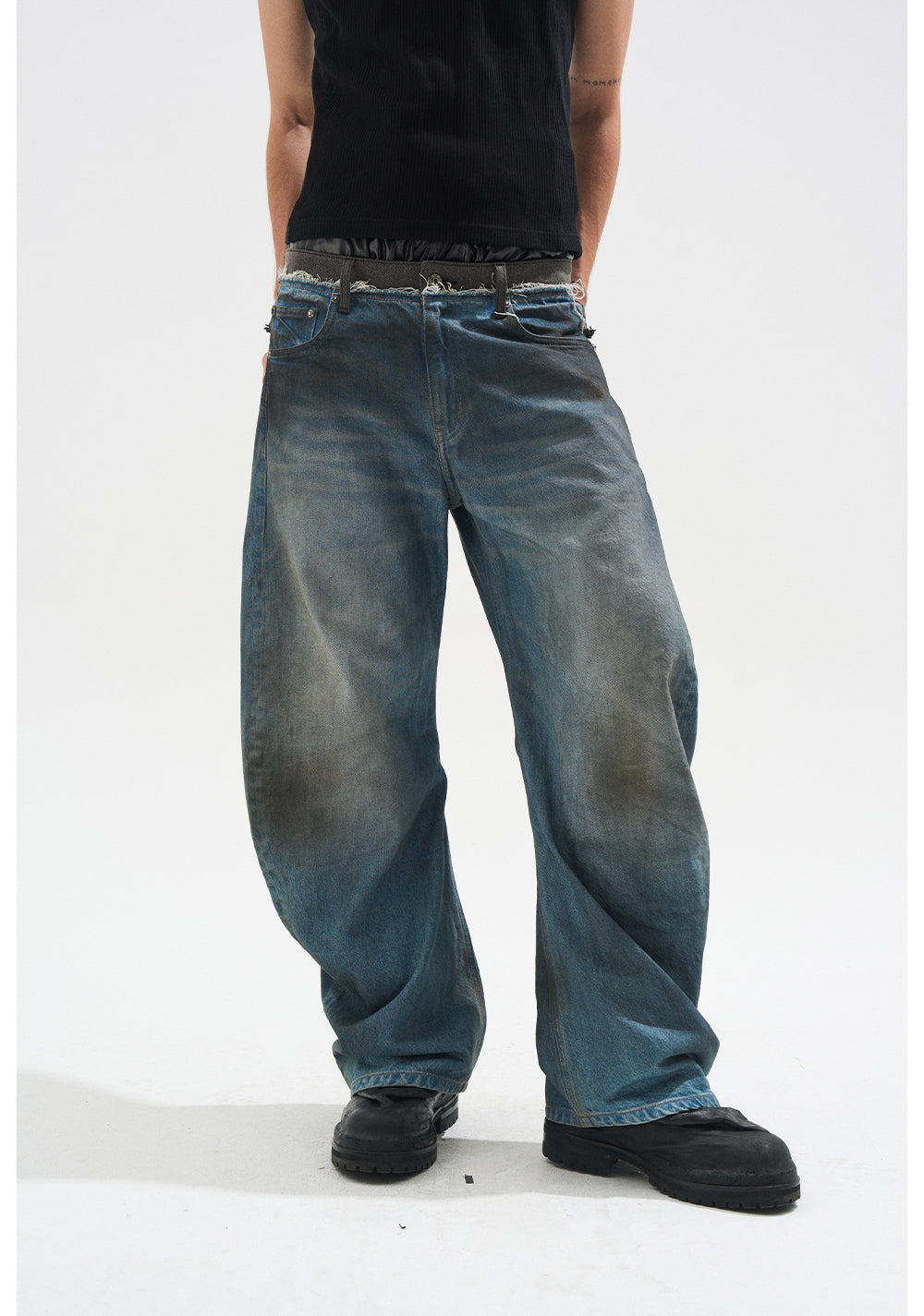 Dirty Straight Jeans