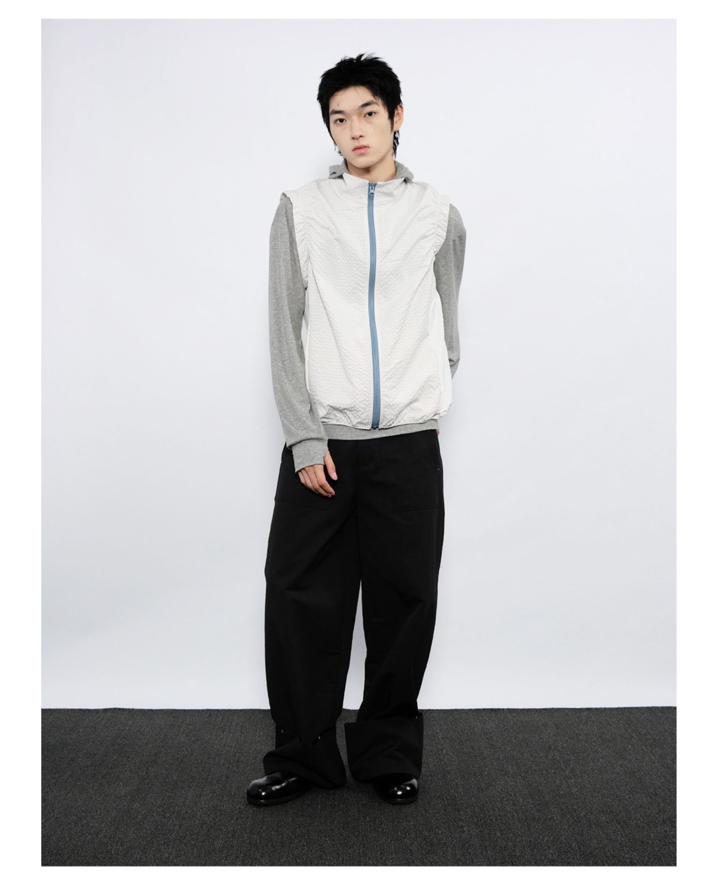 Straight-Leg Casual Pants