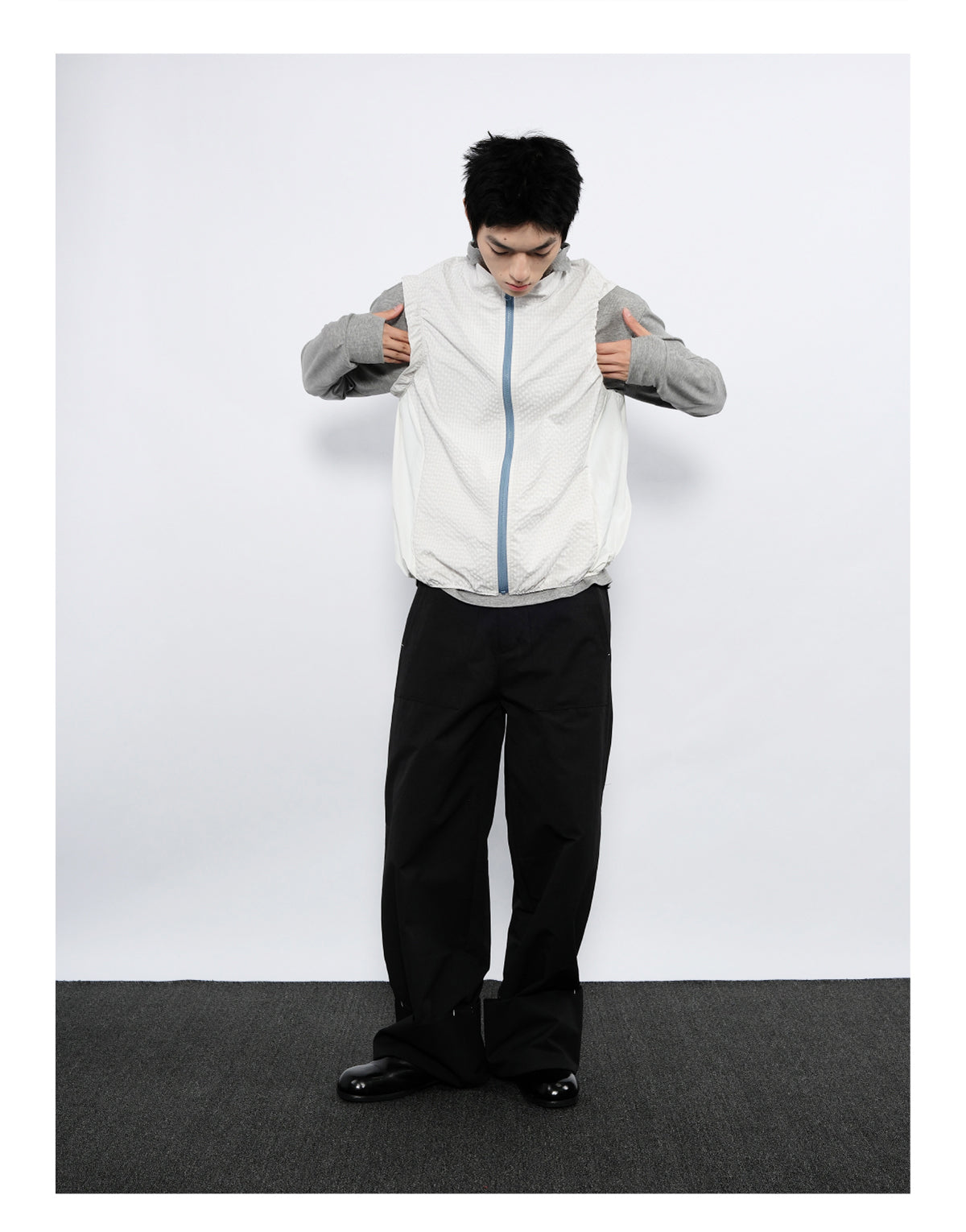 Stand Collar Casual Vest