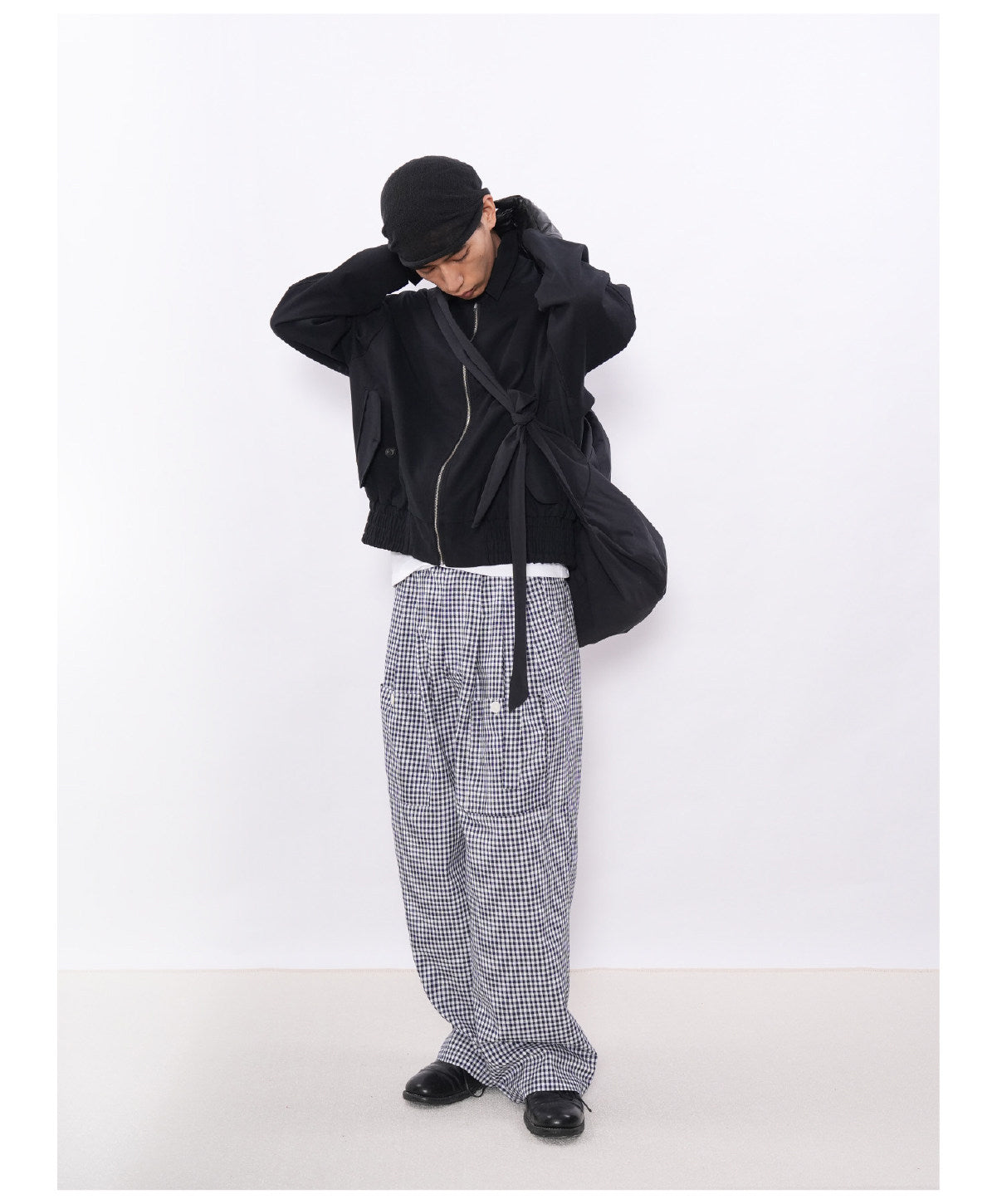 Checkered Casual Pants