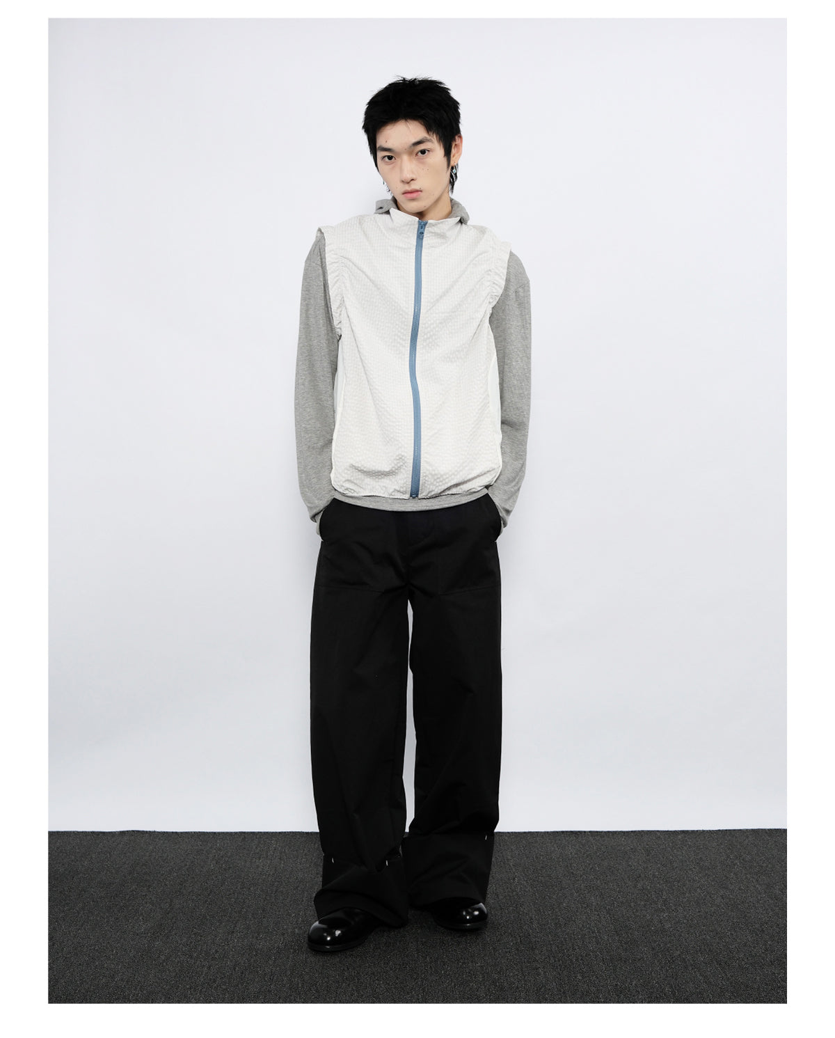 Stand Collar Casual Vest