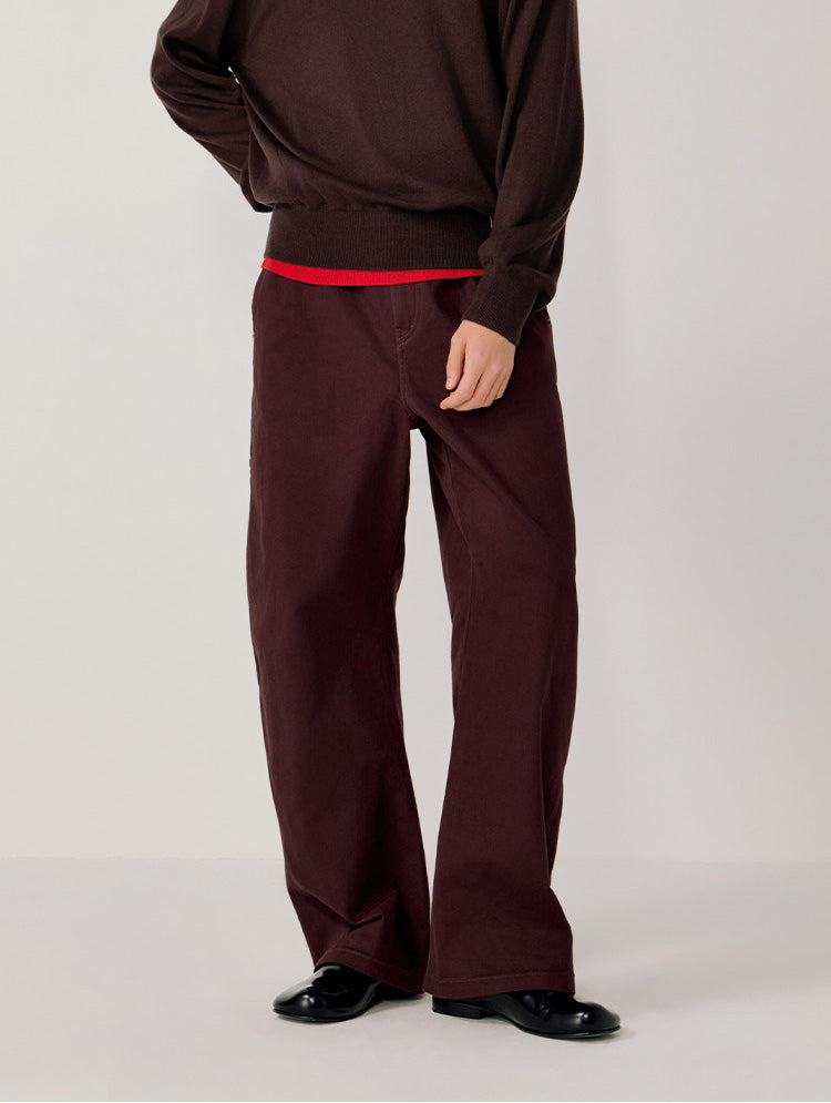 Patch Pocket Workwear Pants