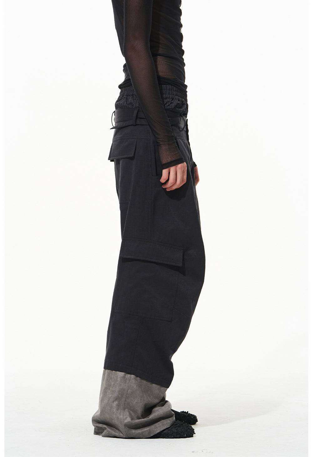 Three-layer workwear casual pants