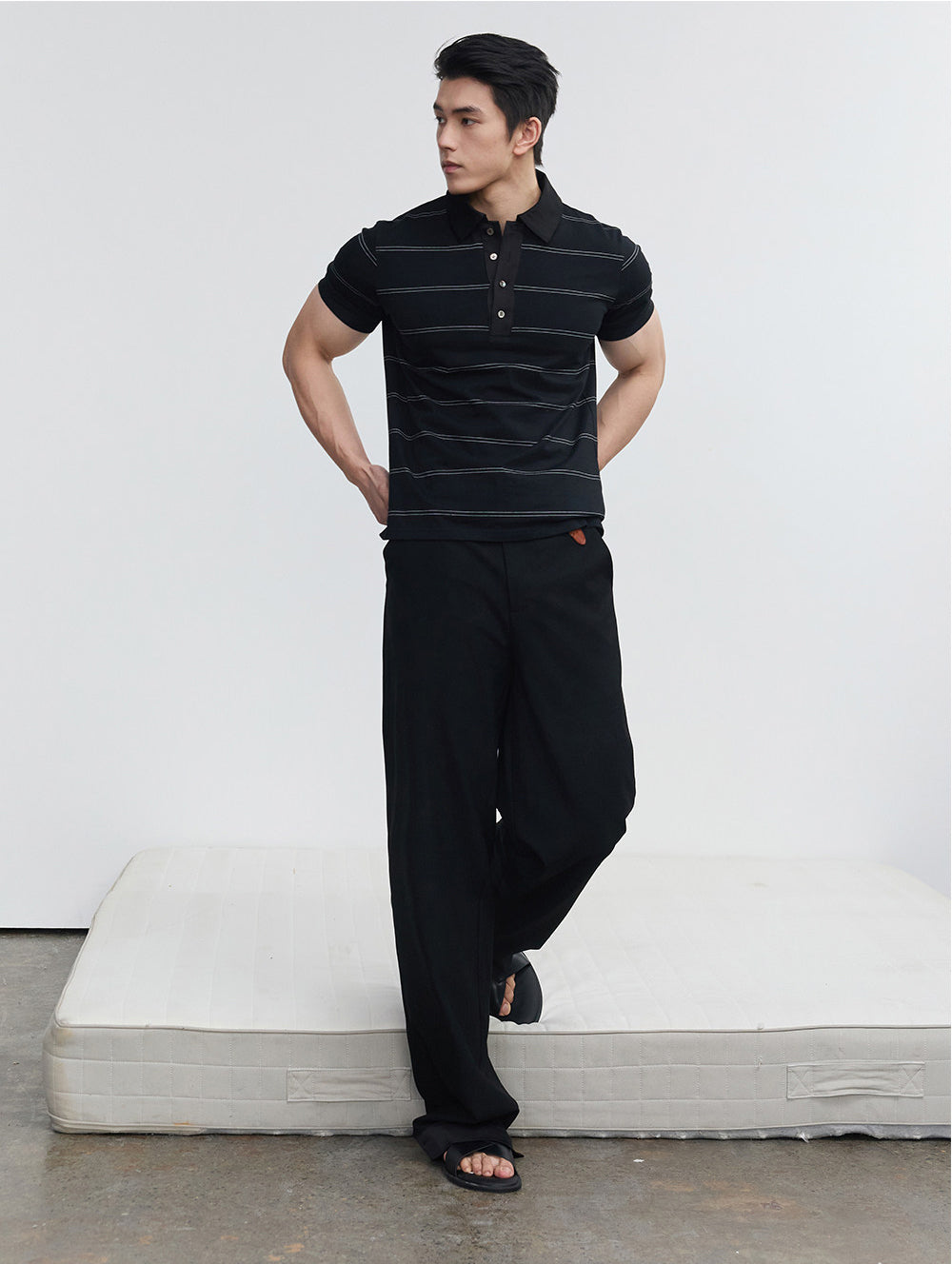 Striped Polo Shirt