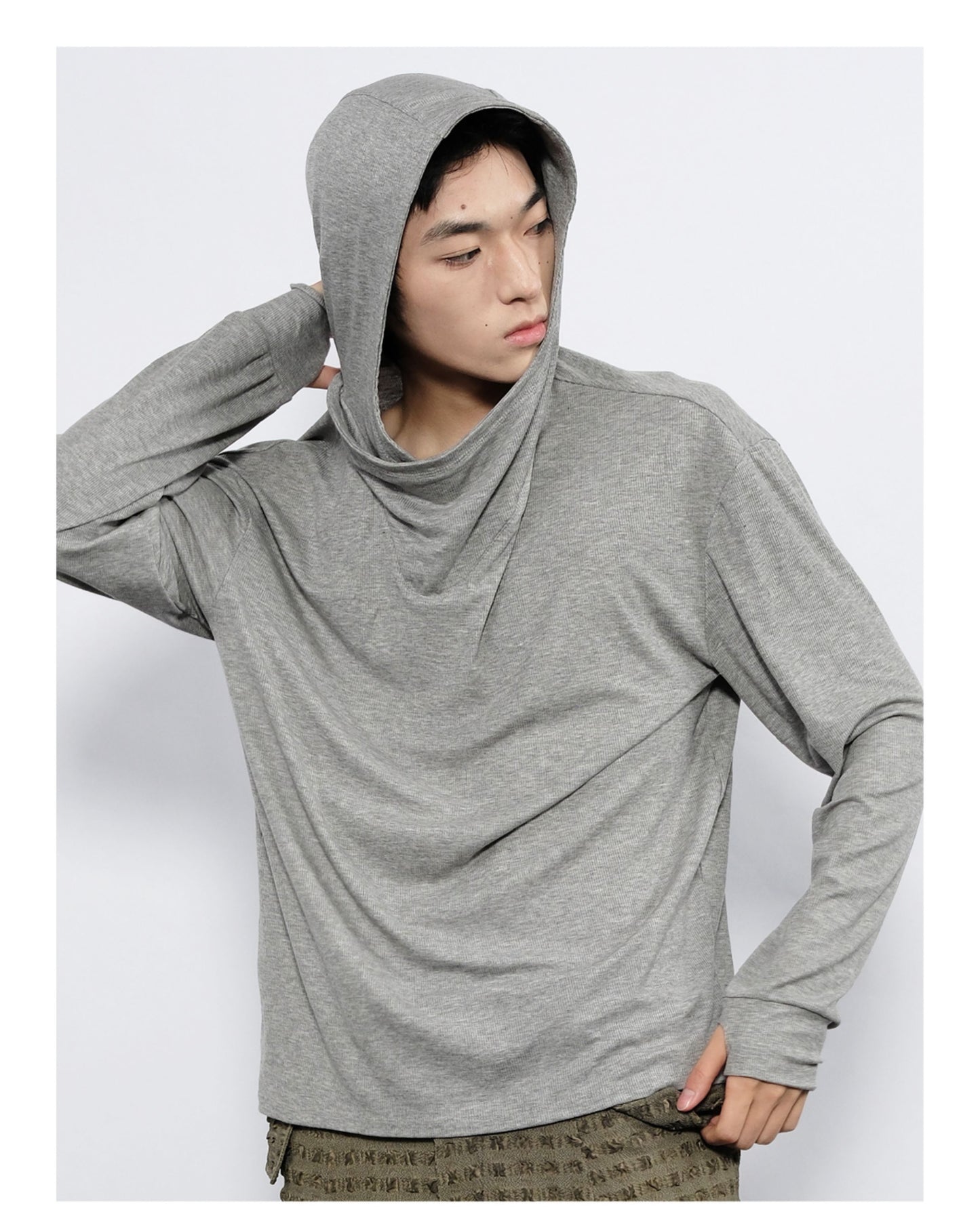 Halter Neck Hooded T-Shirt