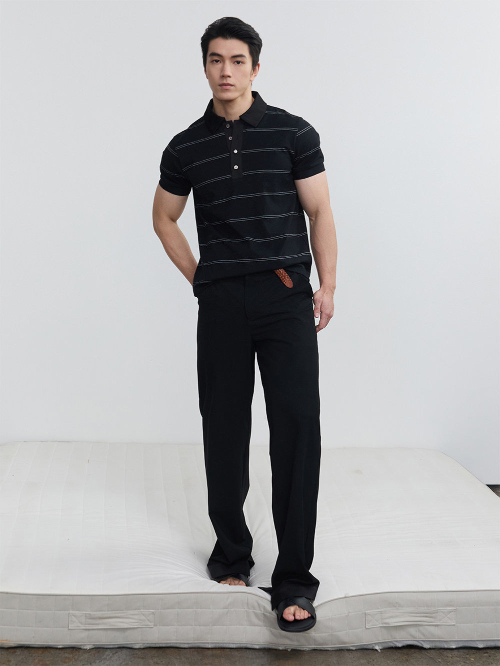 Striped Polo Shirt