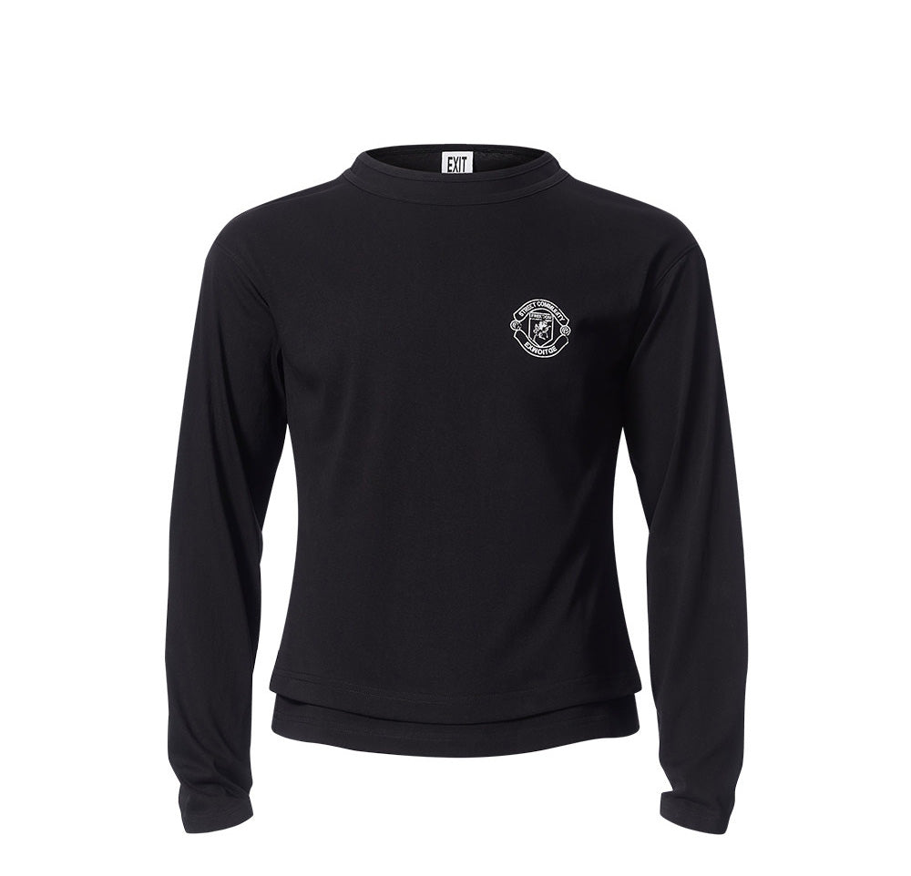 Double-Layer Basic T-Shirt