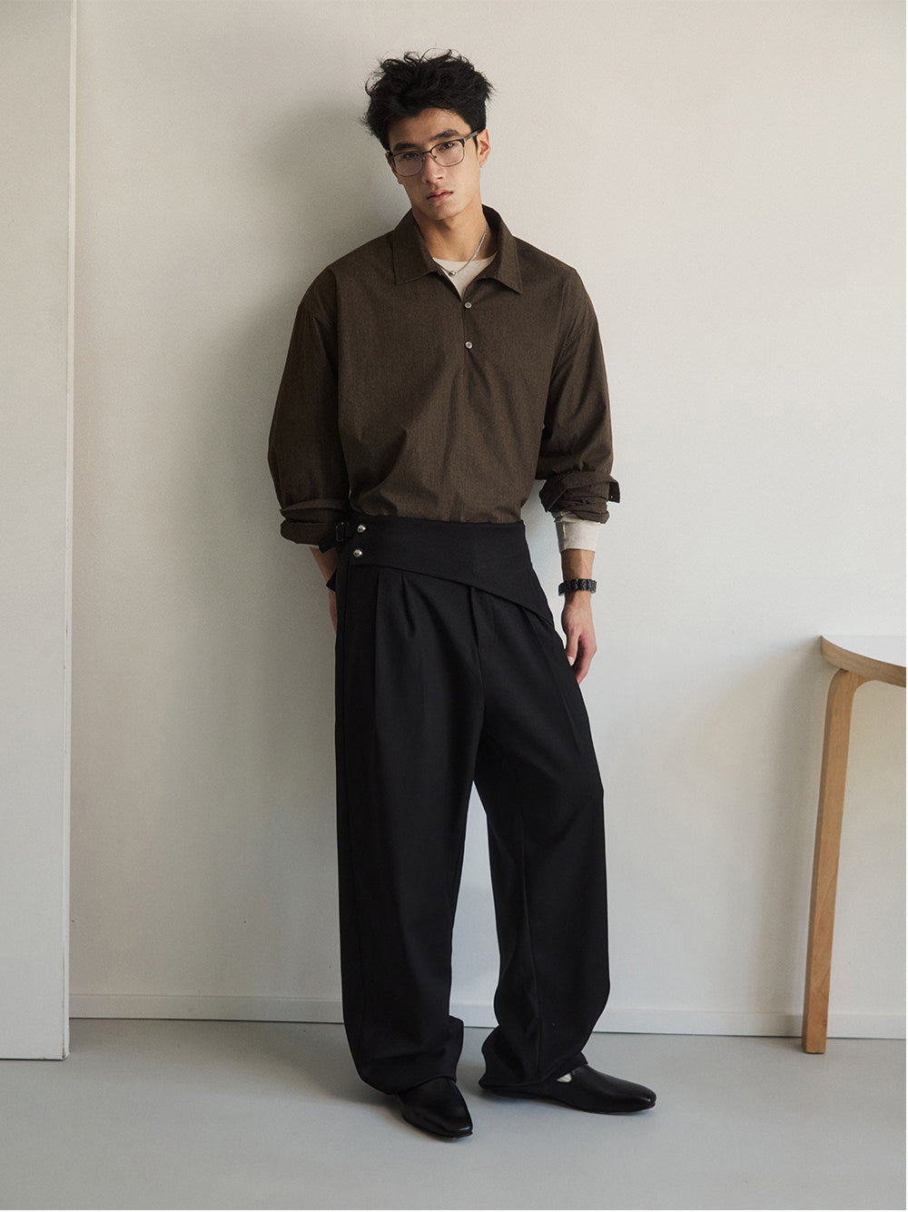 Unisex Drape Casual Pants