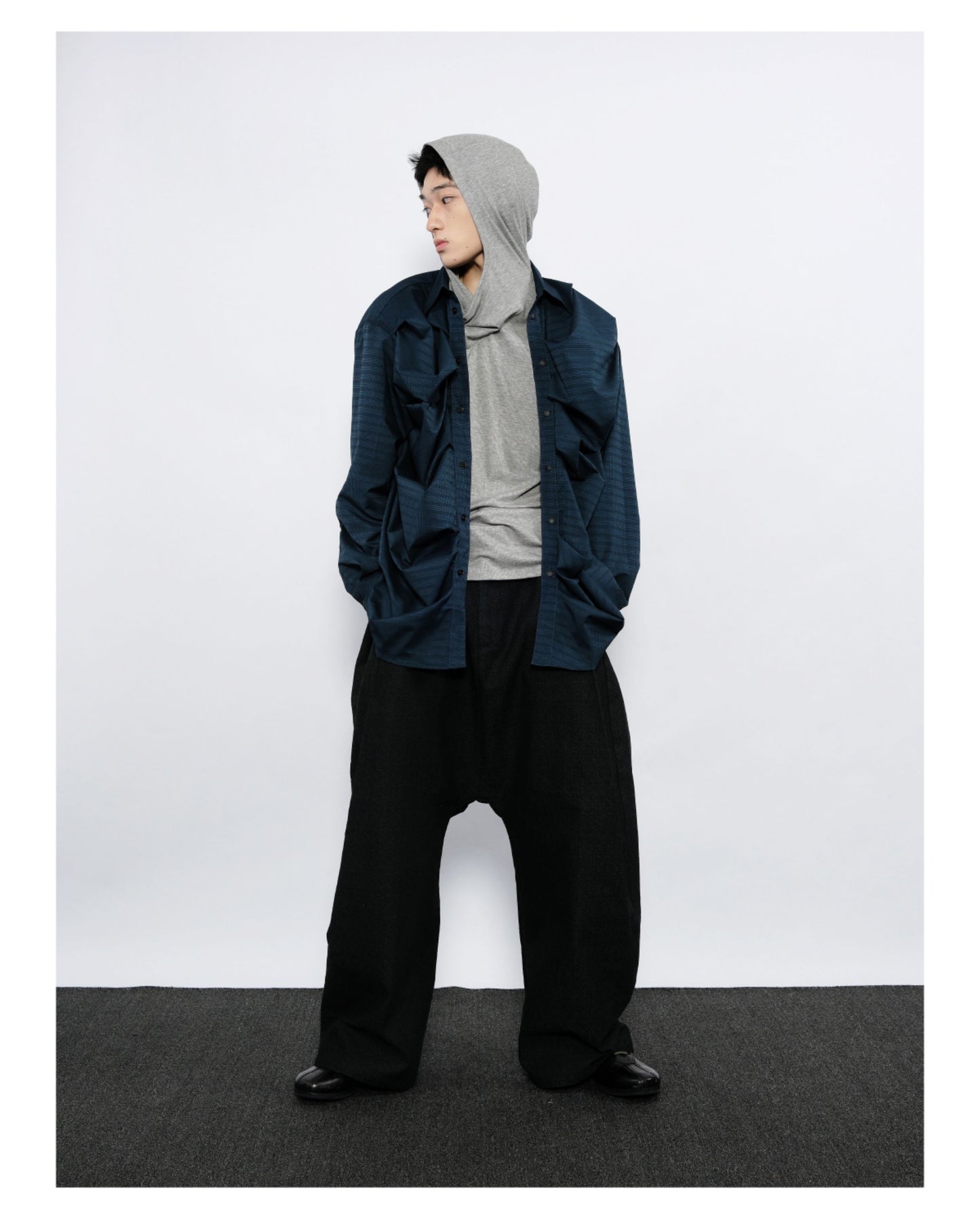 Halter Neck Hooded T-Shirt