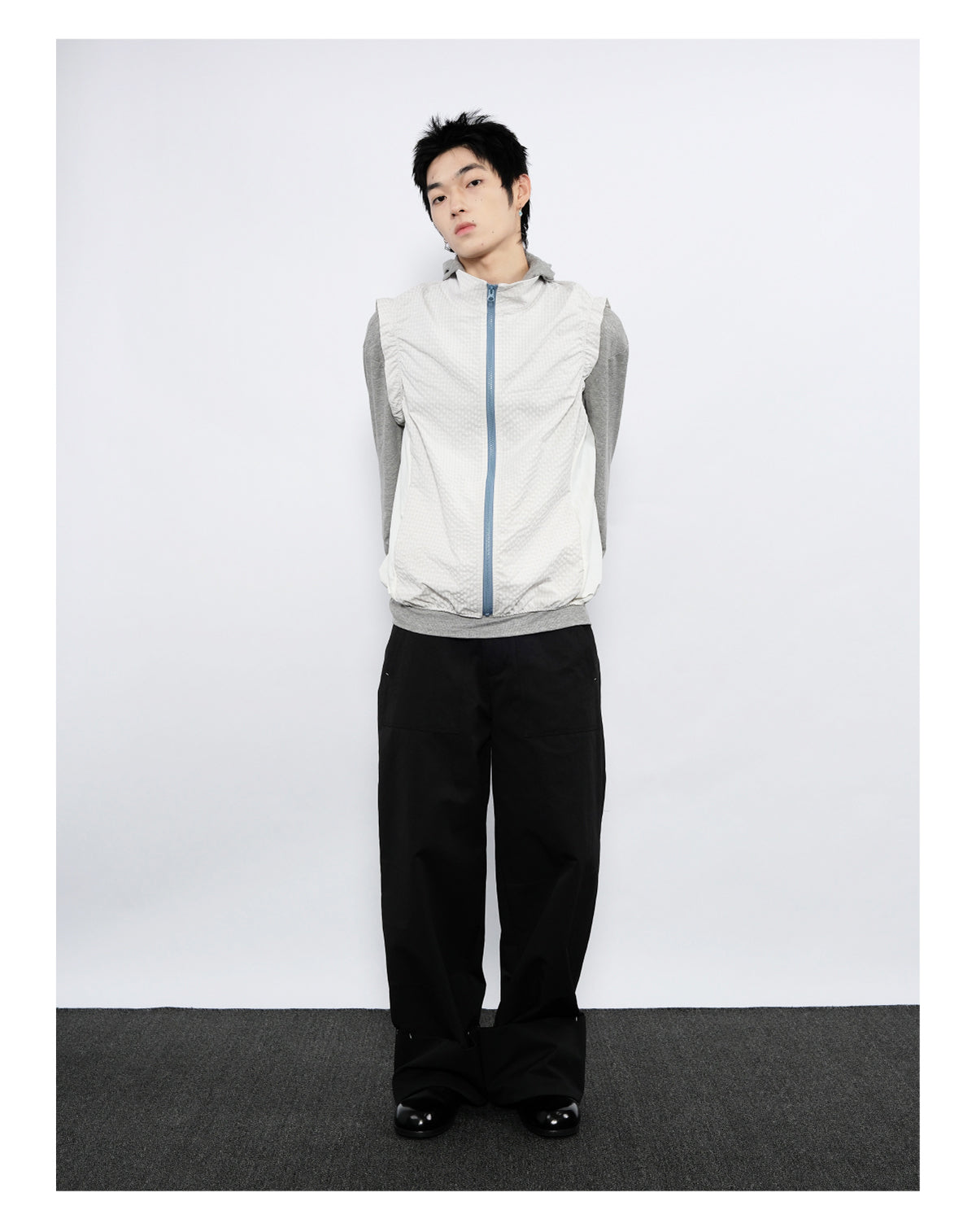 Stand Collar Casual Vest