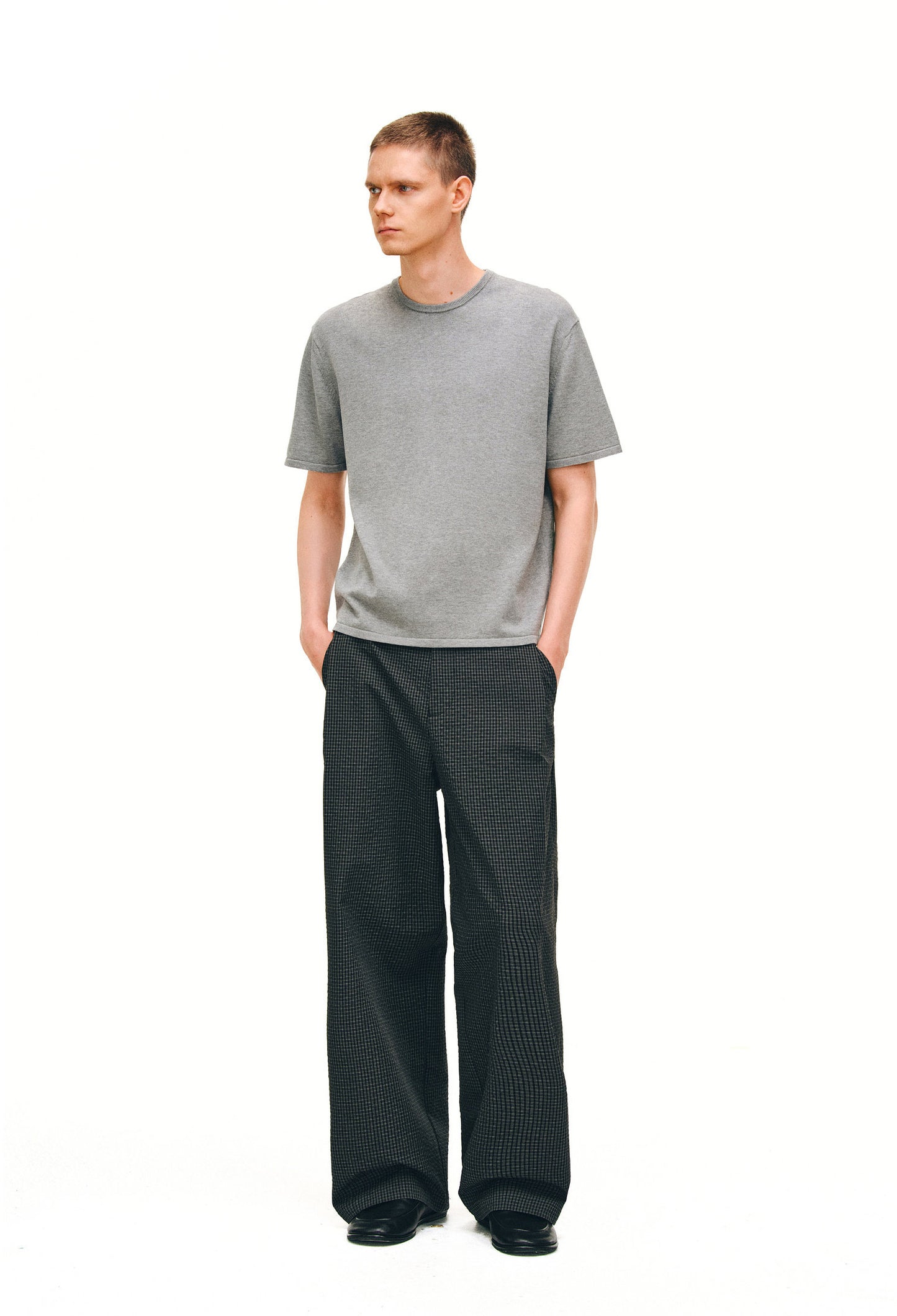 Cotton-Mulberry Silk T-Shirt