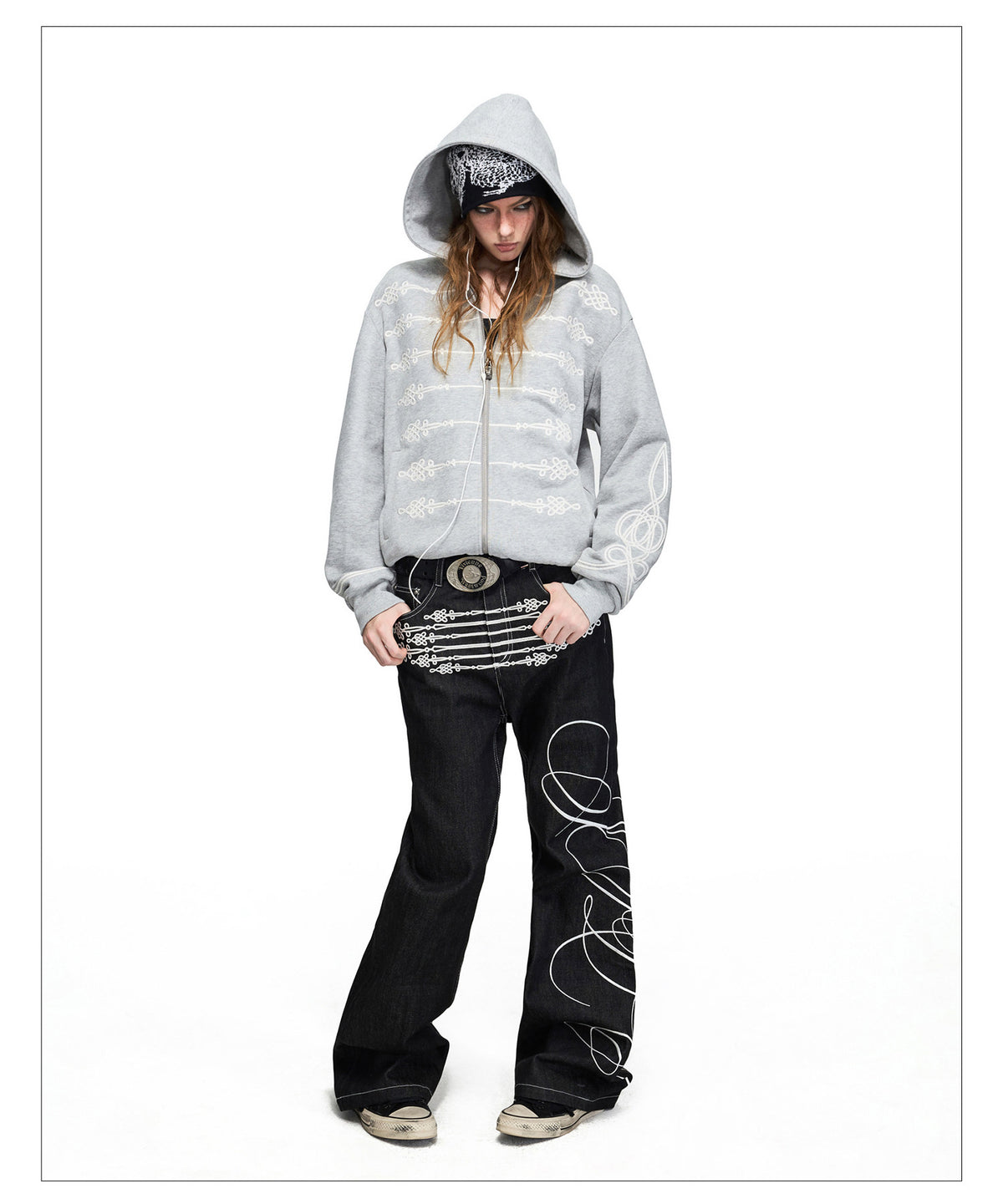 Napoleon Hooded Zip-Up Sweatshirt