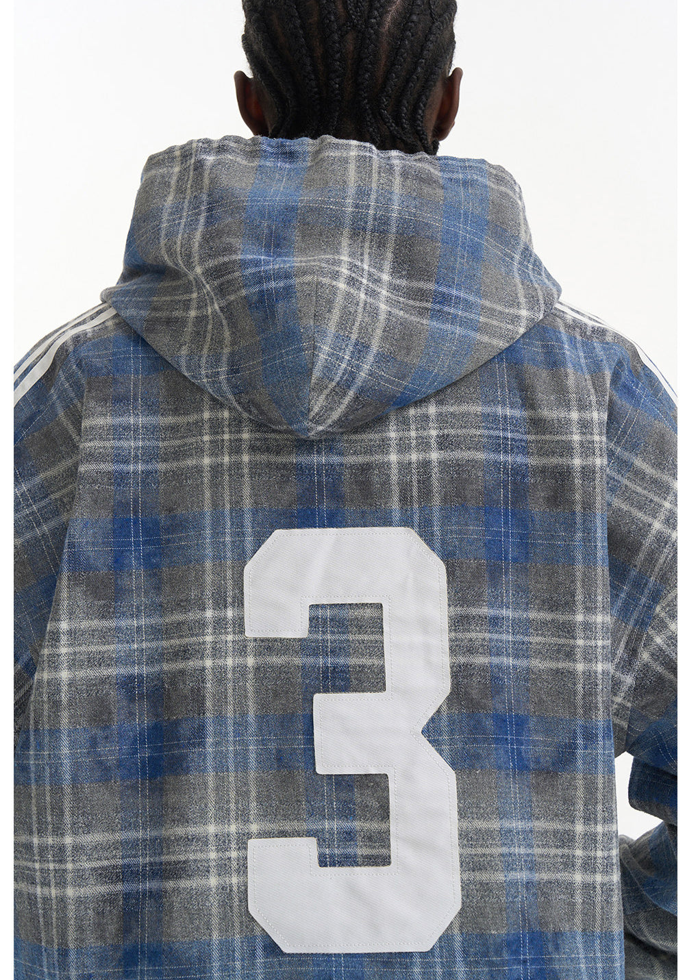 Checkered Pullover Sweatshirt