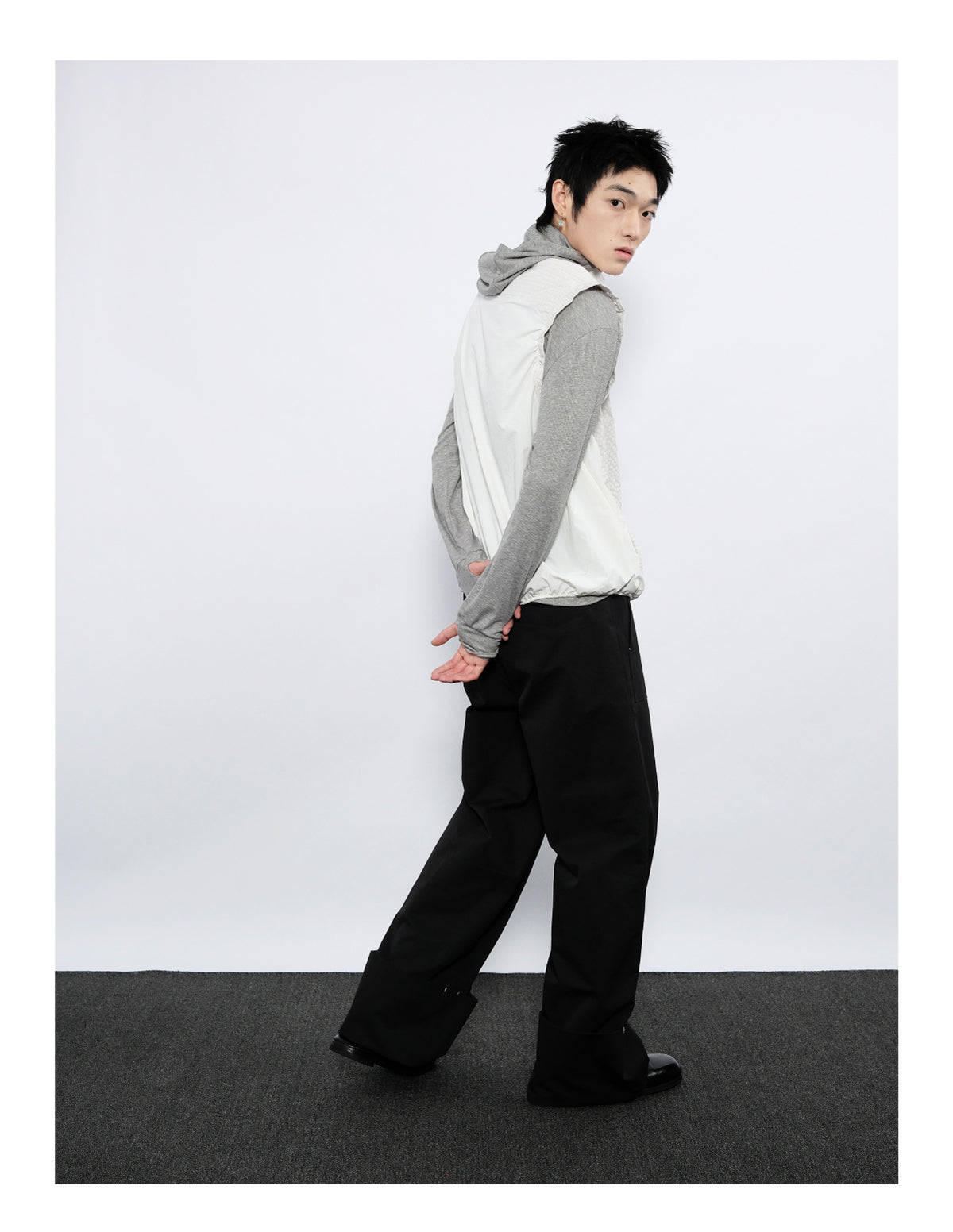 Stand Collar Casual Vest