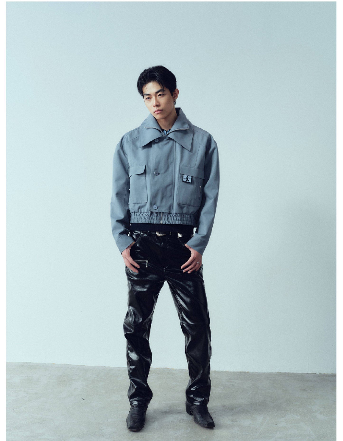 Wide Shoulder Workwear Jacket