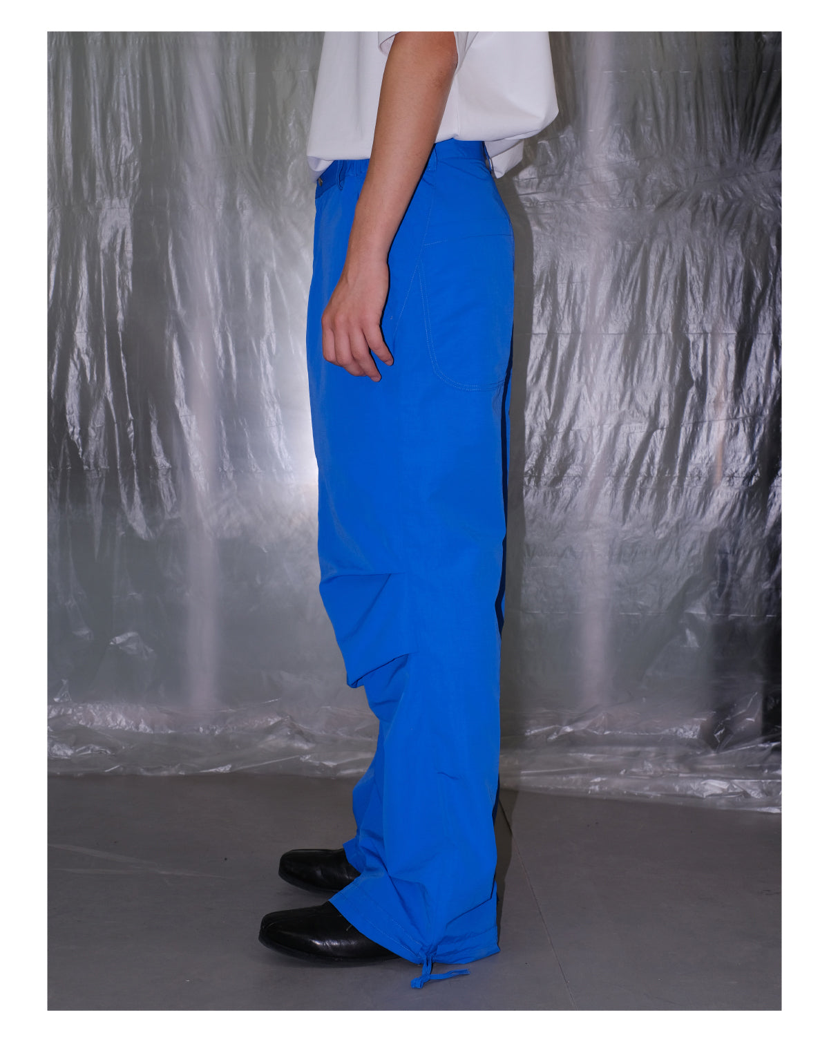 Pleated Paratrooper Pants