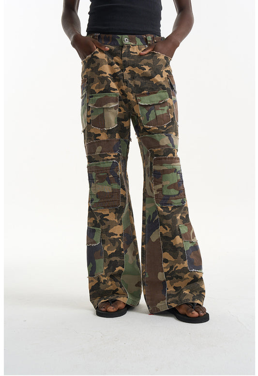 Wash-processed Casual Pants