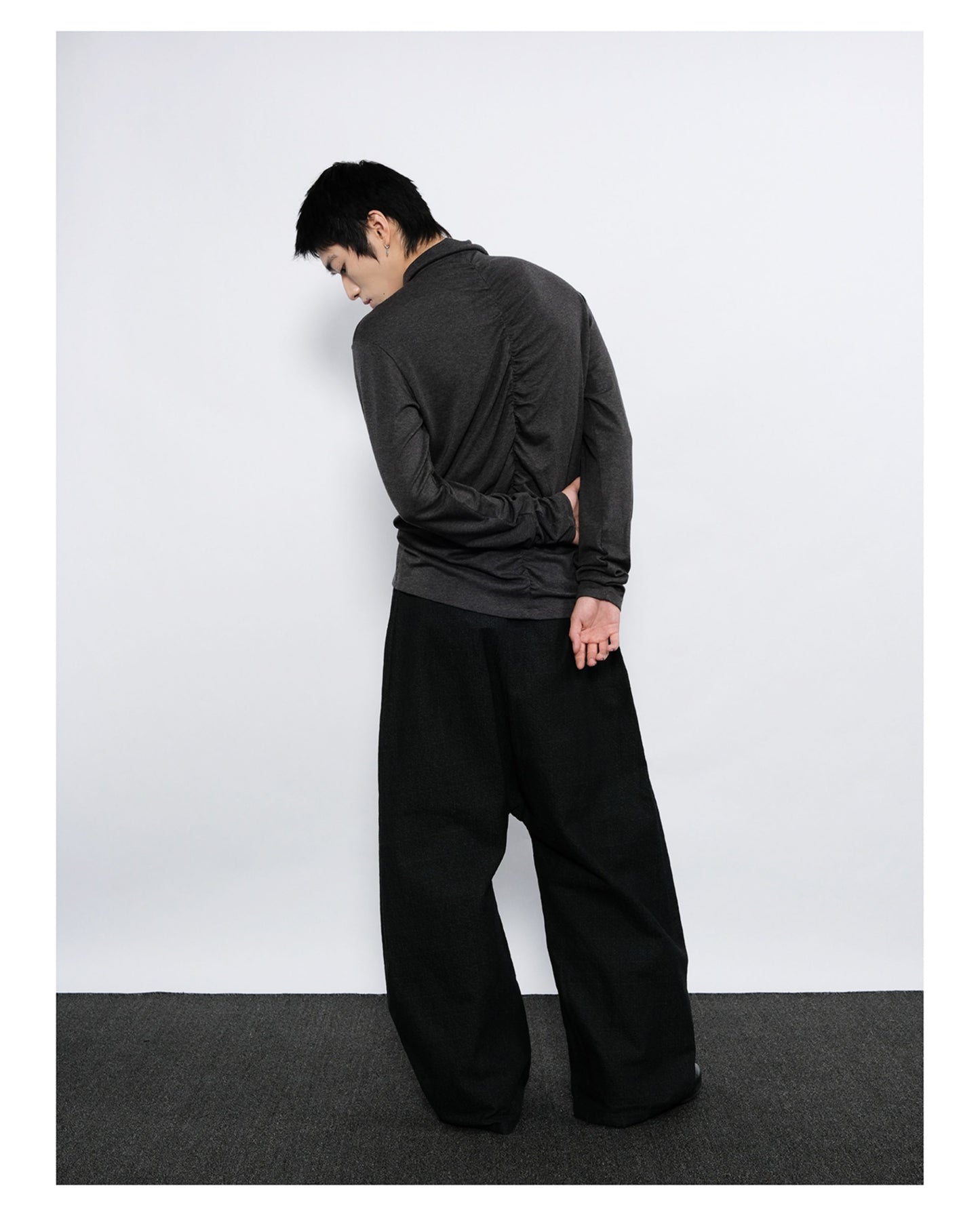 Double-Breasted Slim Cardigan