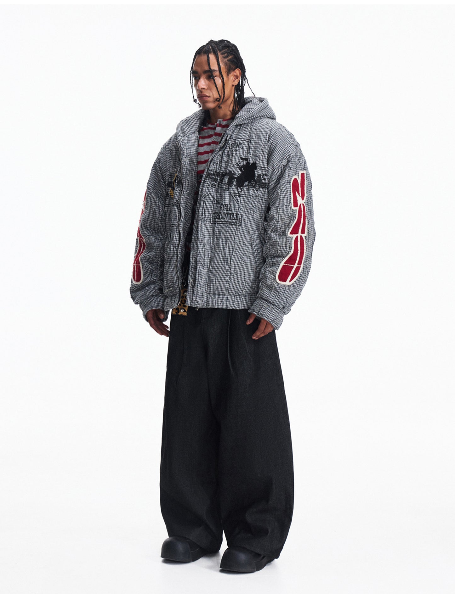 Stand Collar Cotton Jacket