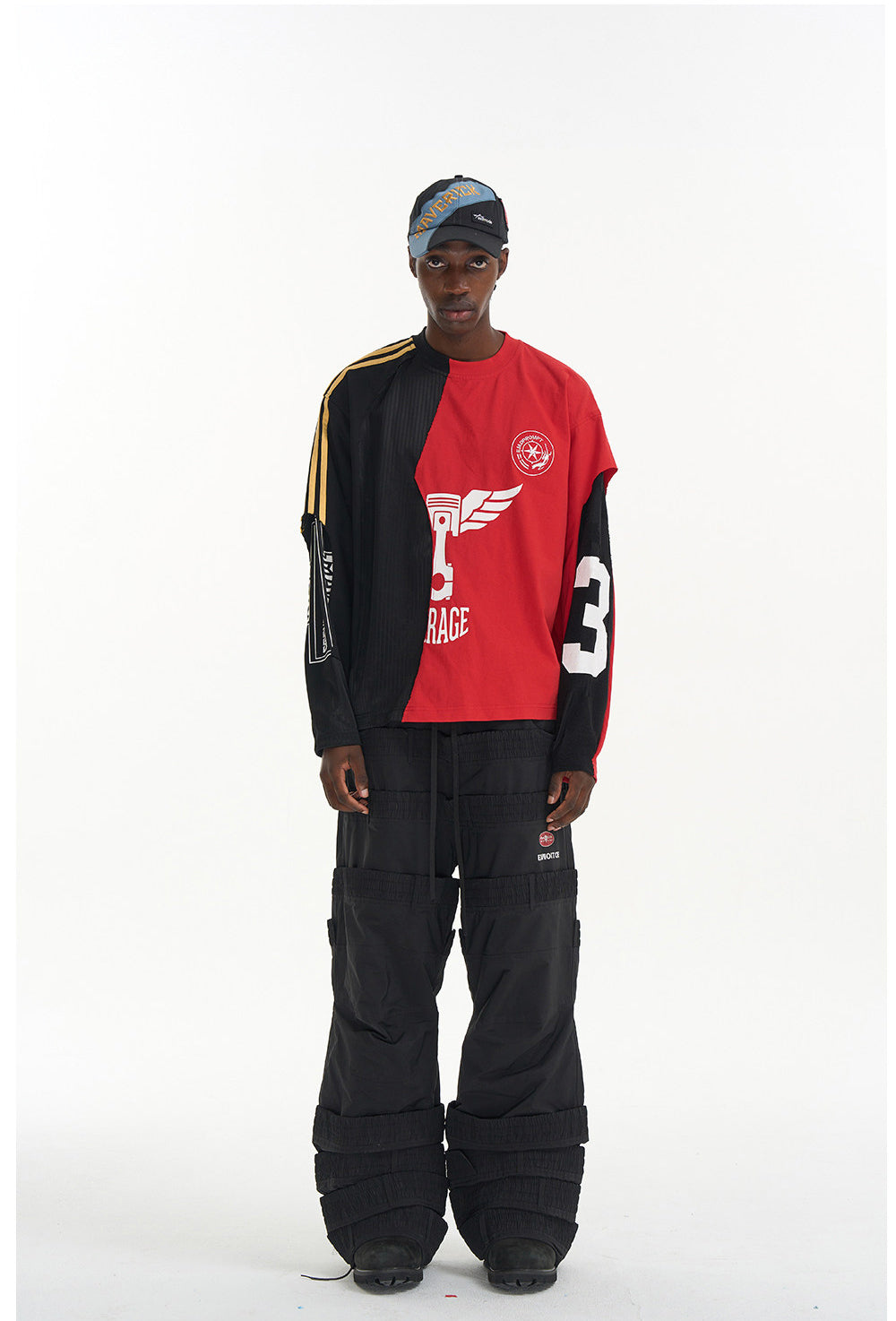 Color Block Patchwork T-Shirt